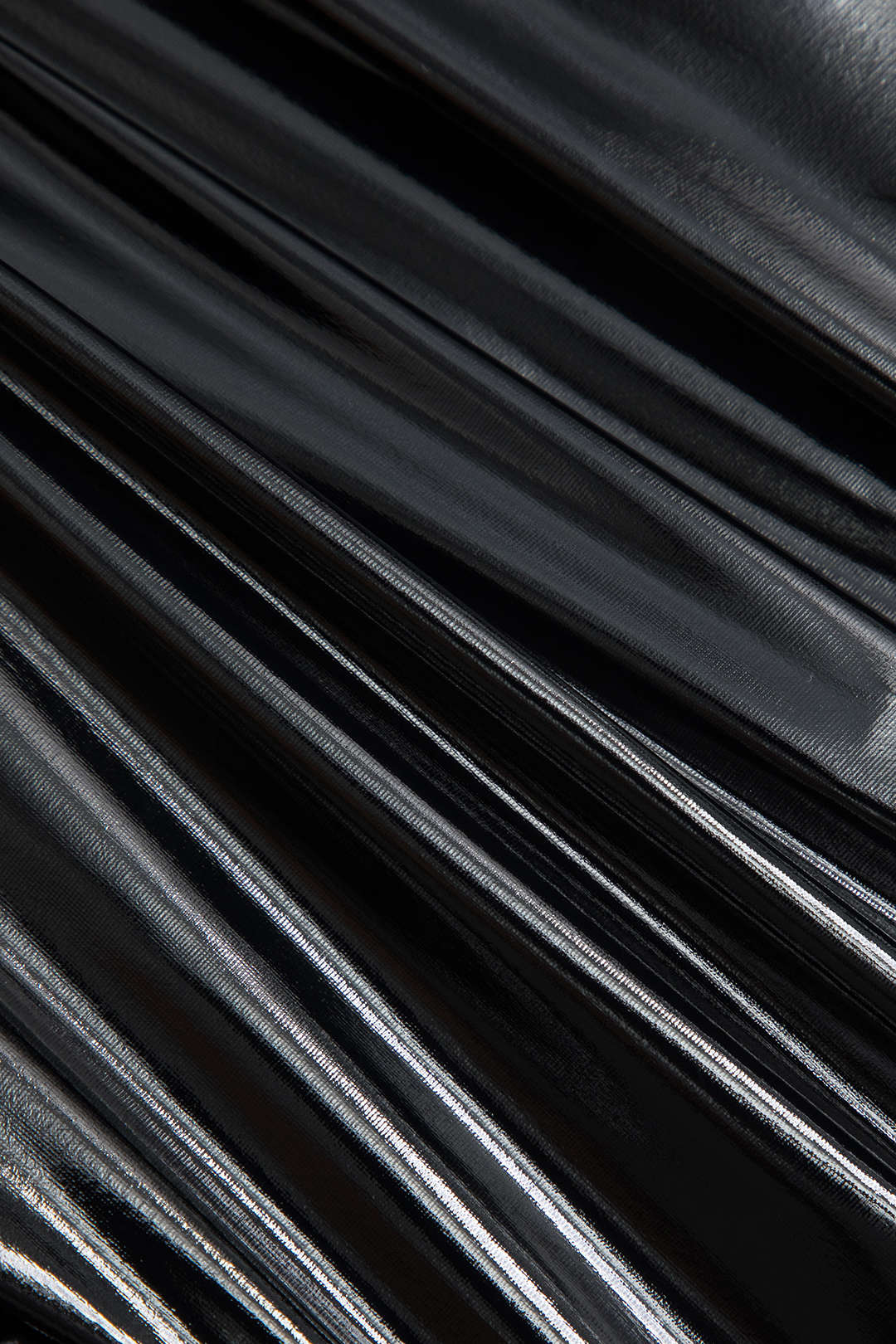 Suni Deri Kesik Detaylı İç Giyim Garter Seti