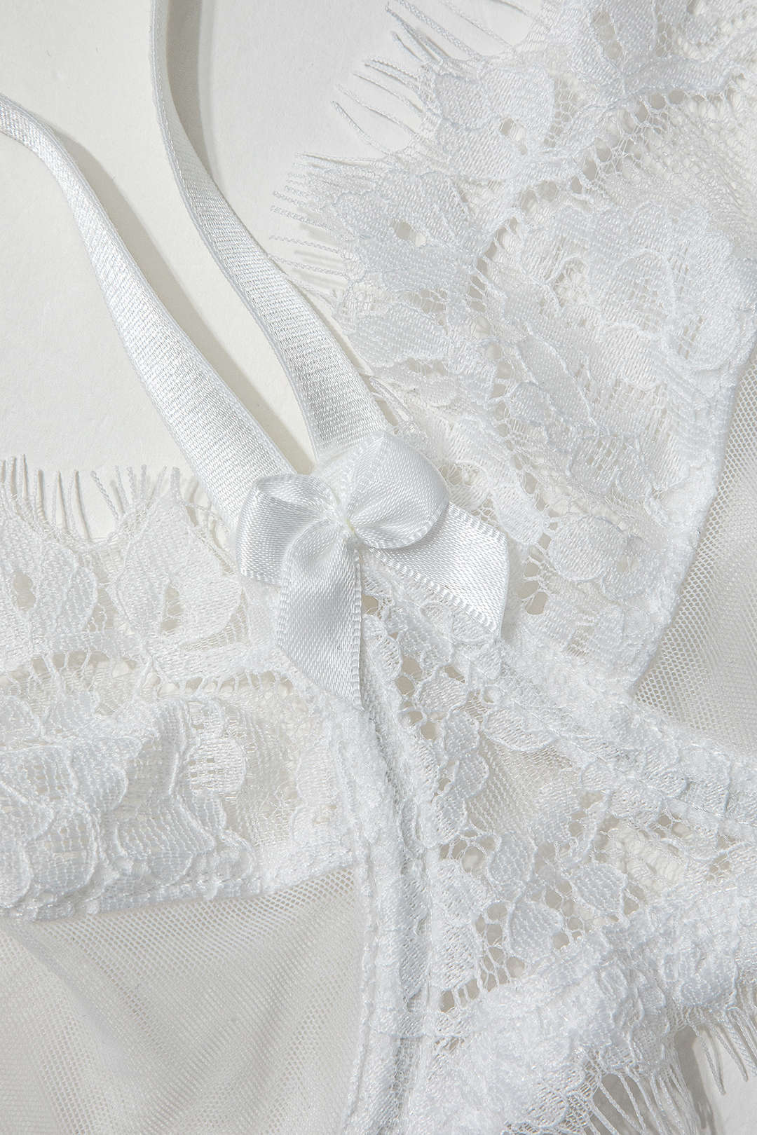 Dantel Şeffaf Jartiyer Takımı