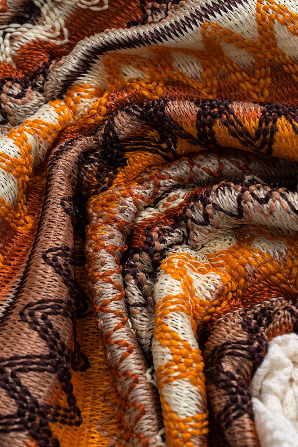 Örgü Çekme İpi Çapraz Bağlama Sırt Dekolteli Elbise