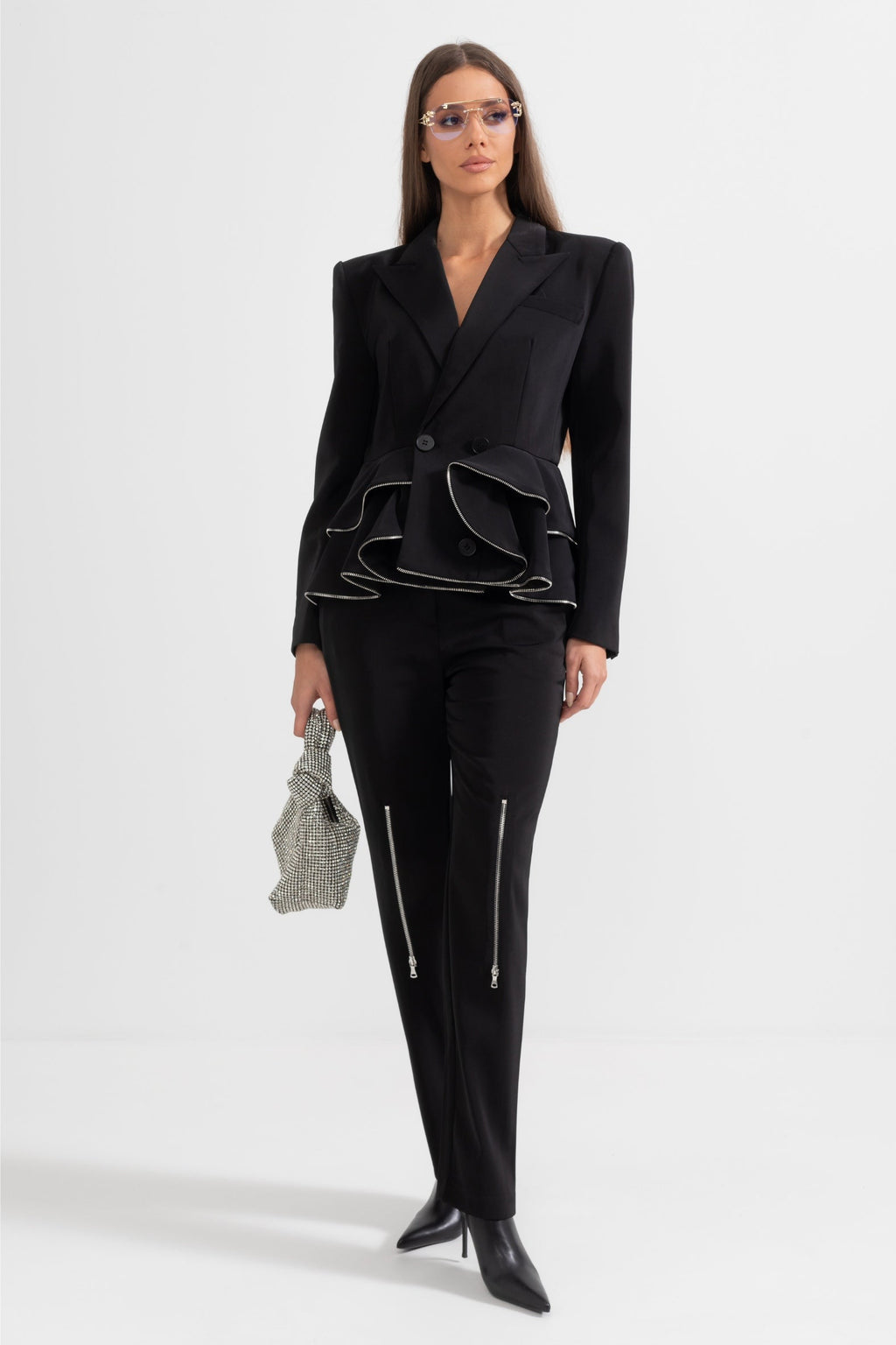 Siyah Çağdaş İkili Takım