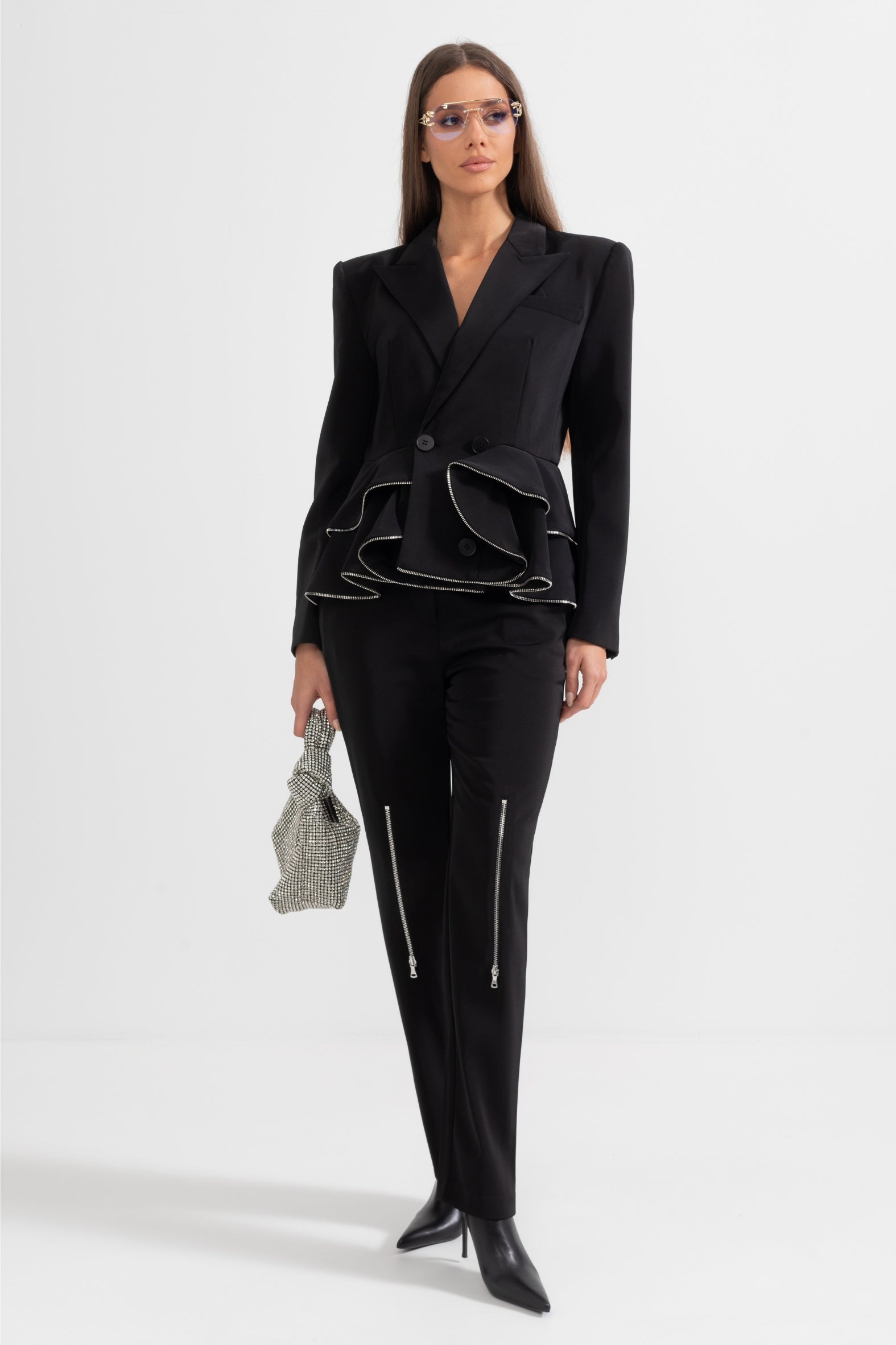 Siyah Çağdaş İkili Takım