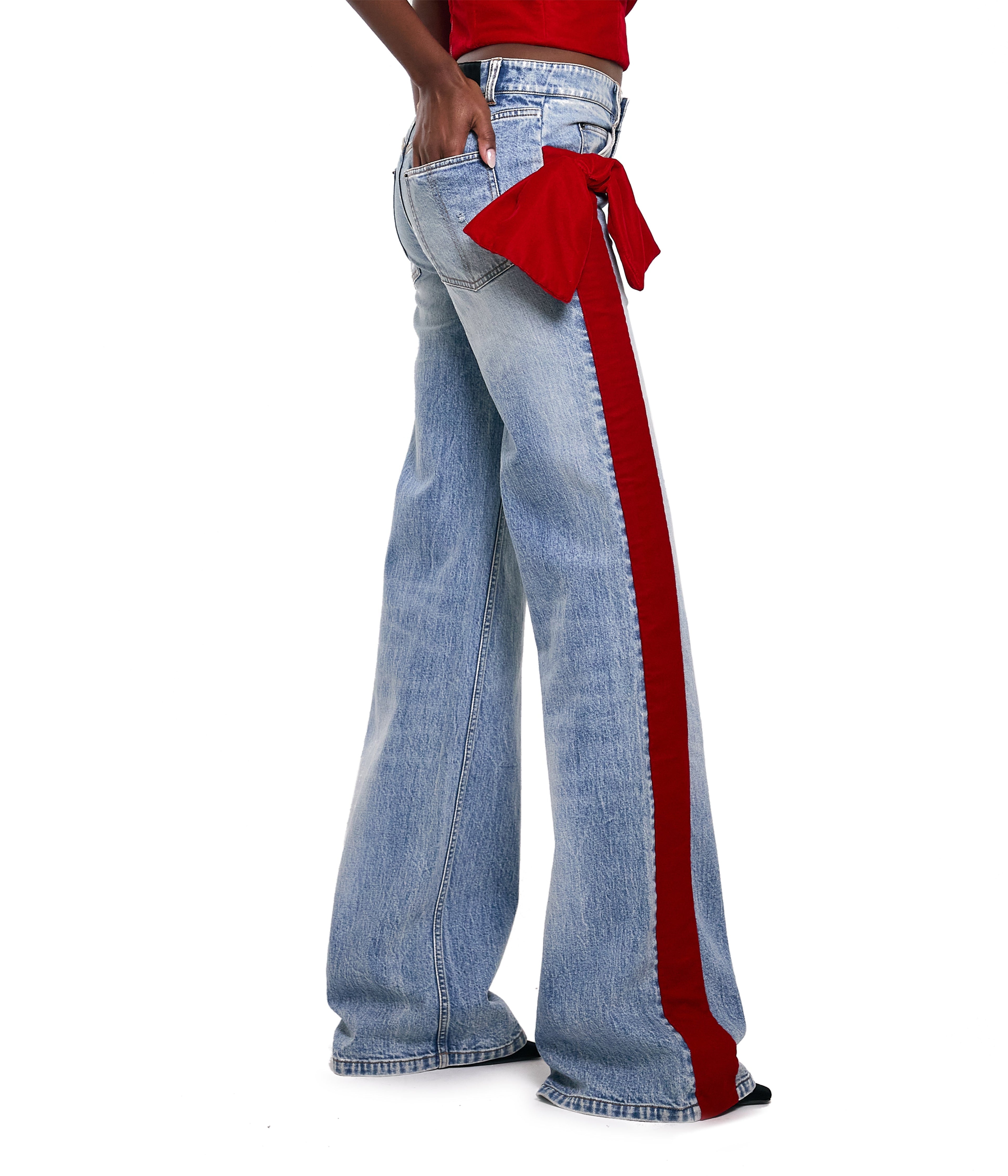 Fiyonk Detaylı Jean