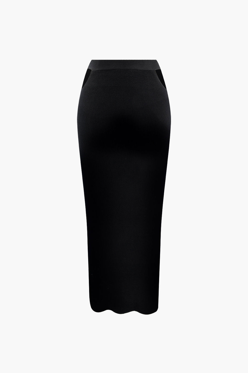 Kısa Tank Top Ve Tokalı Midi Etek Seti