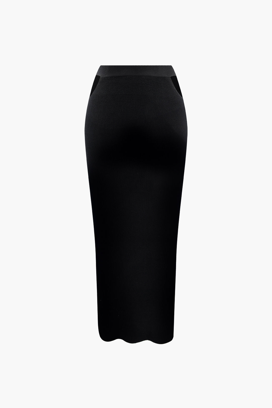 Kısa Tank Top Ve Tokalı Midi Etek Seti