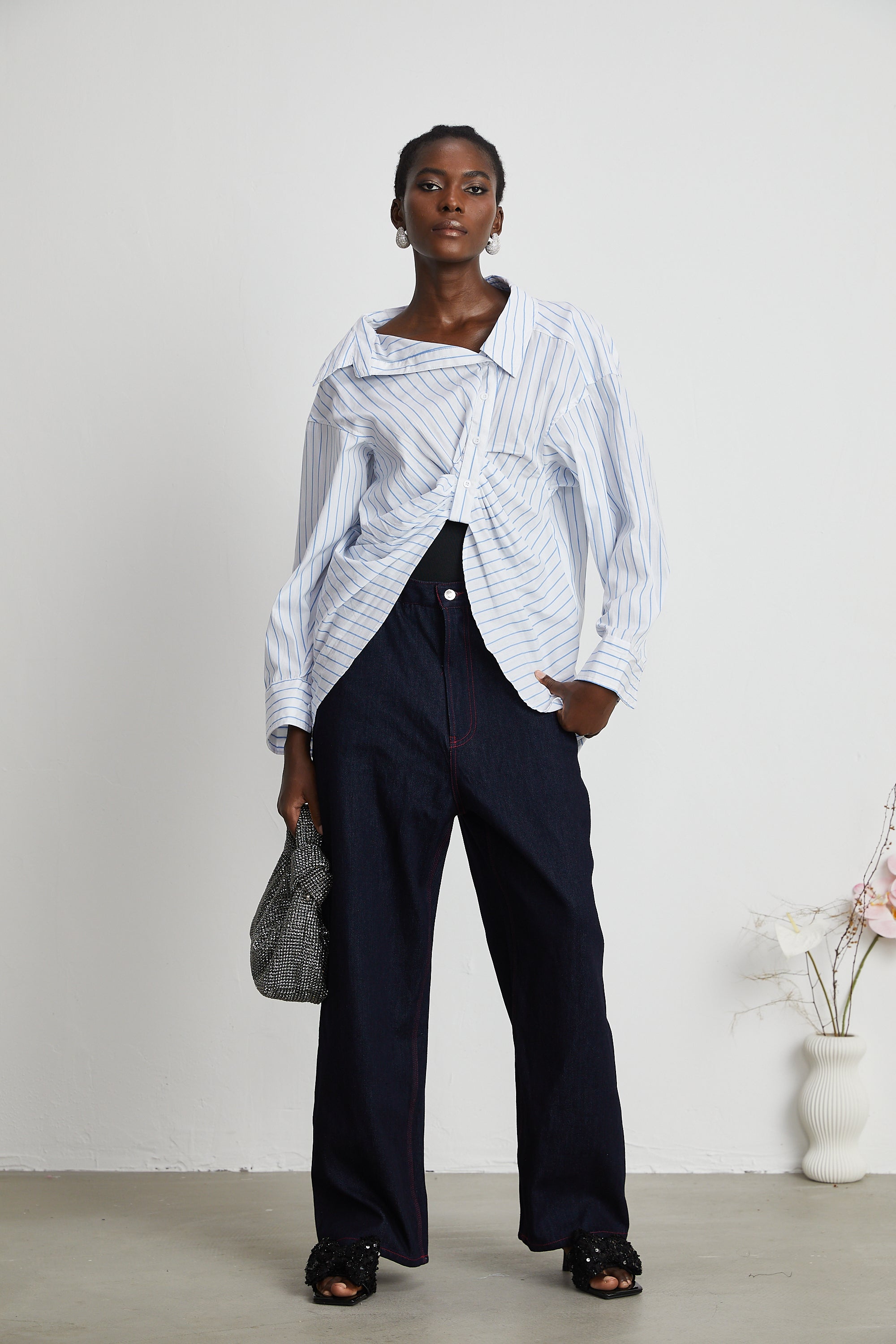 Korska streç kot pantolon