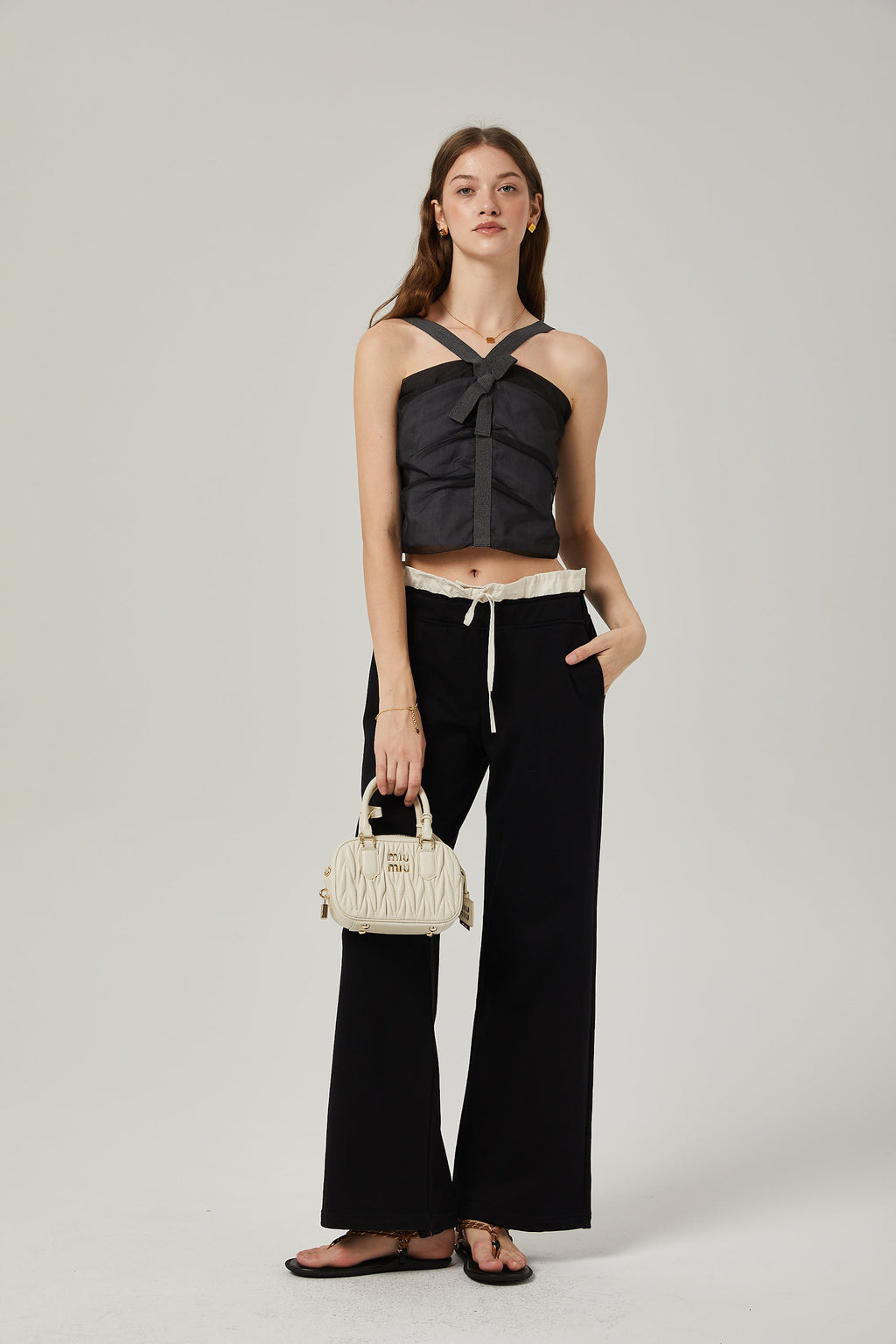 Françoise blok pantolon