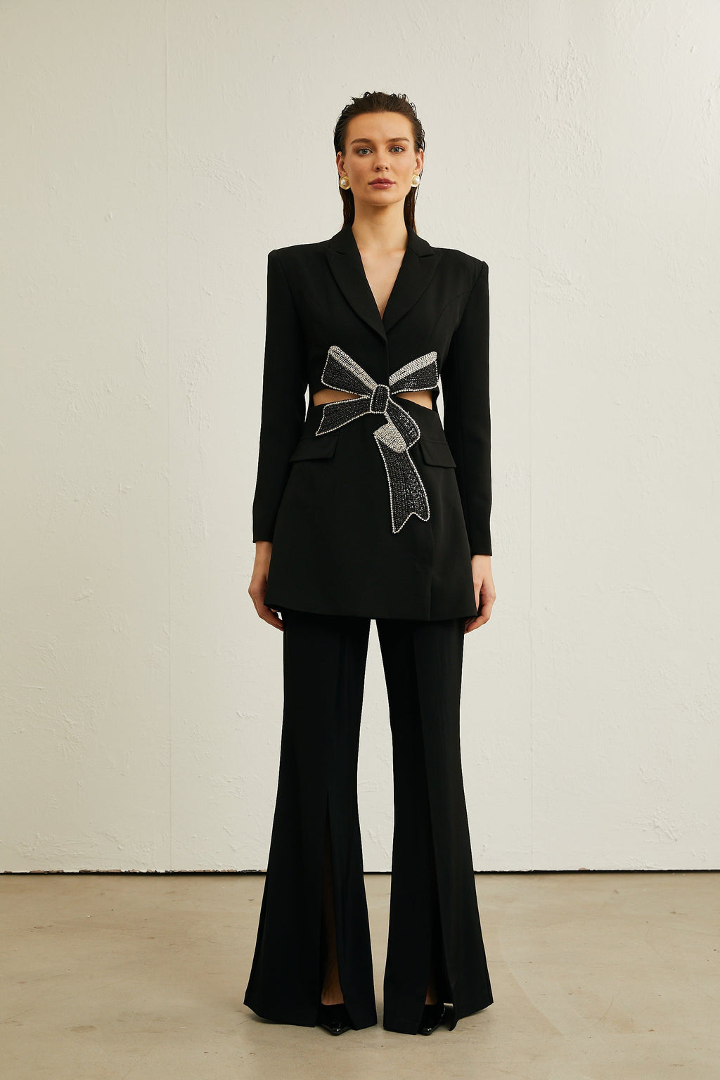 Justine blazer mini elbise