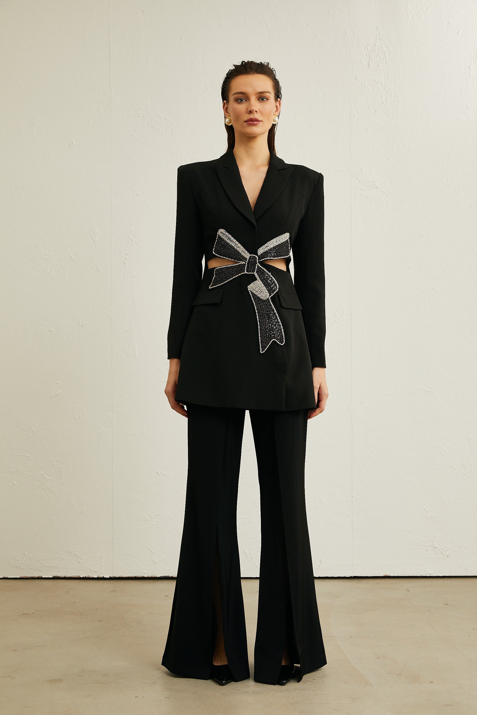 Justine blazer mini elbise