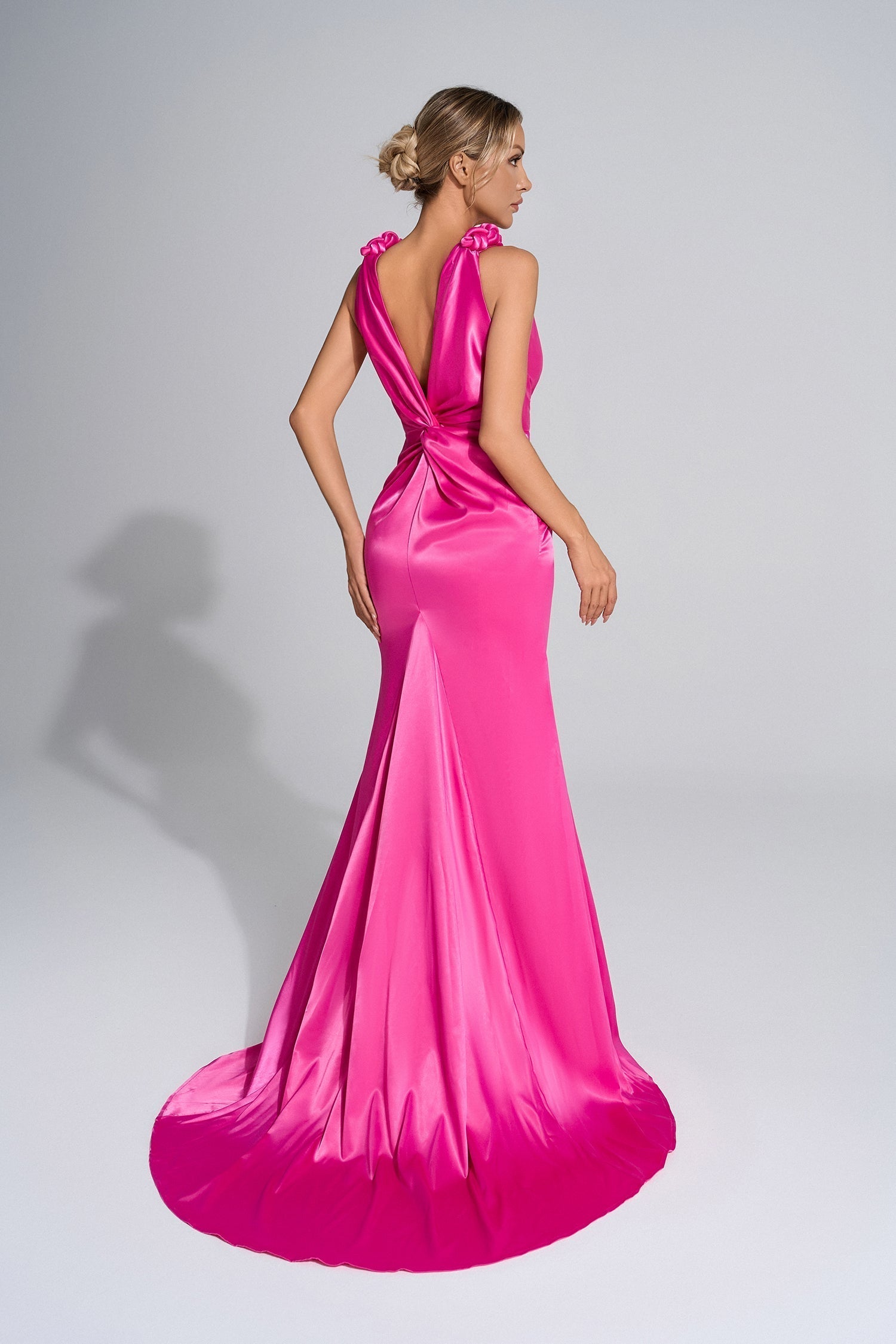 Pembe Pembe Maxi Elbise