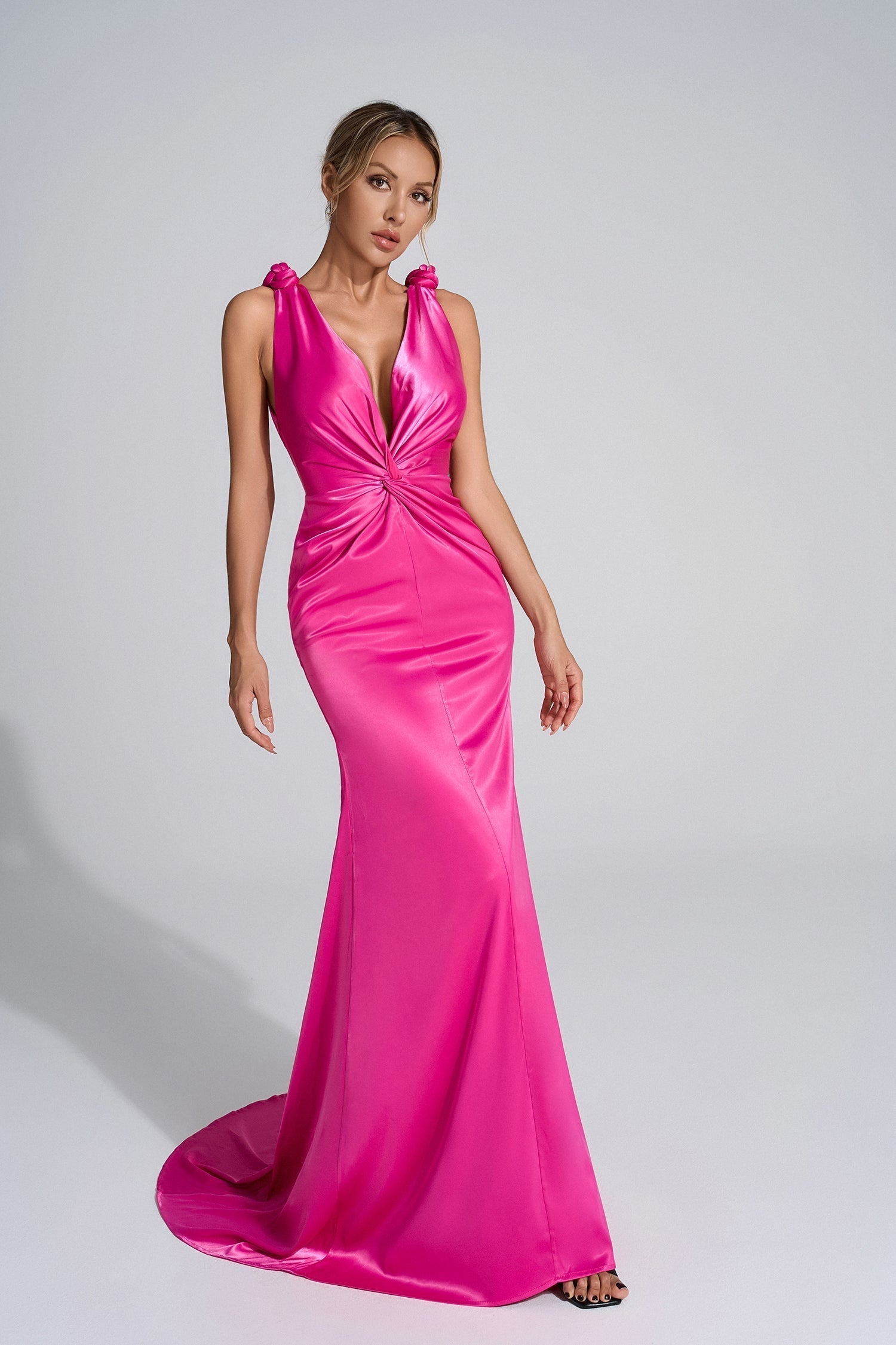 Pembe Pembe Maxi Elbise