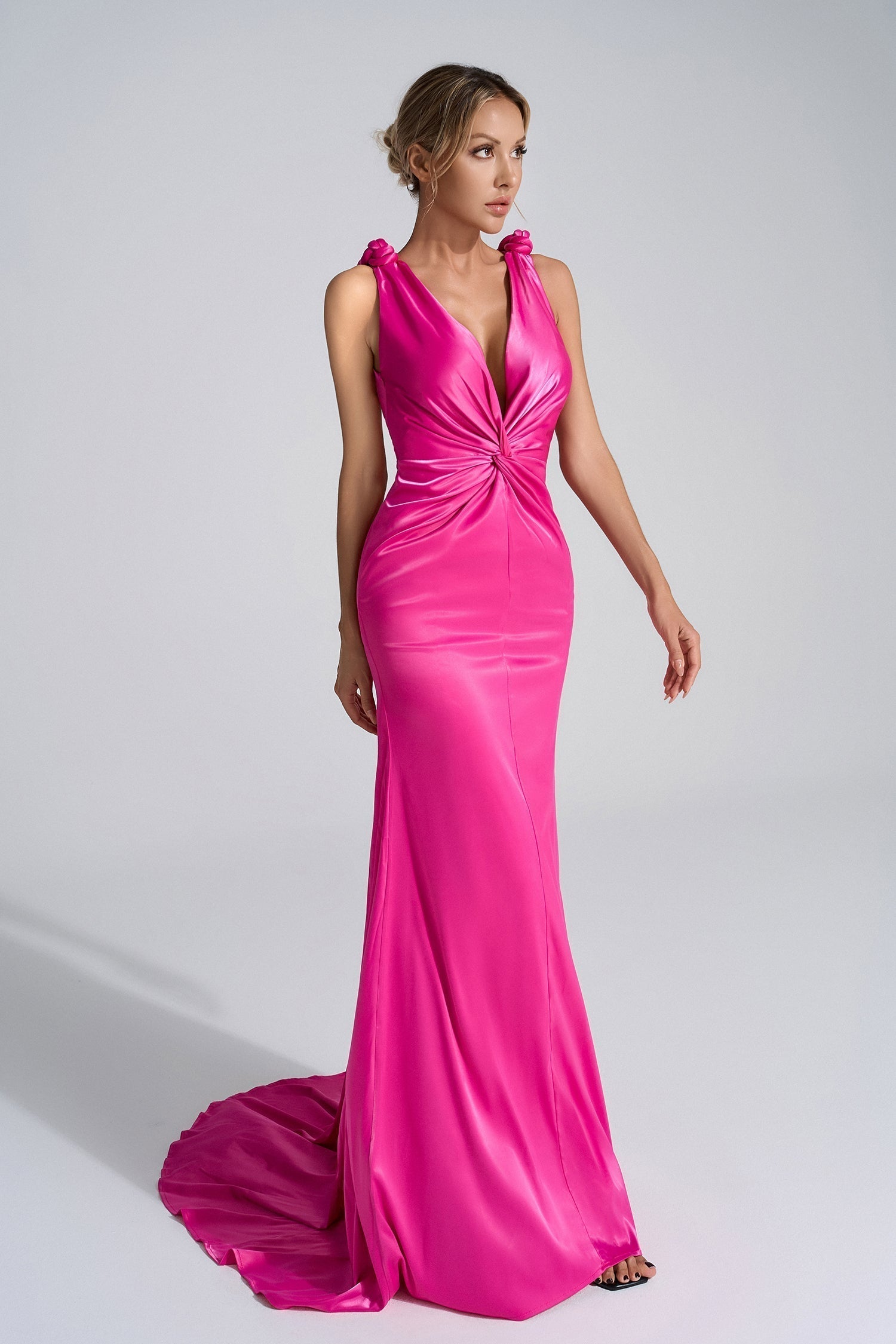 Pembe Pembe Maxi Elbise