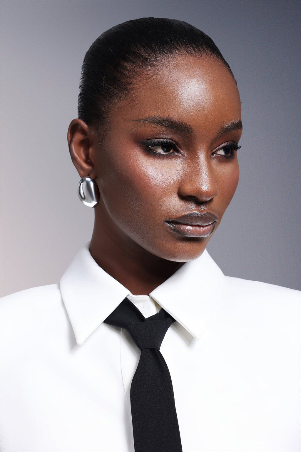 Riza Elips Metal Küpe