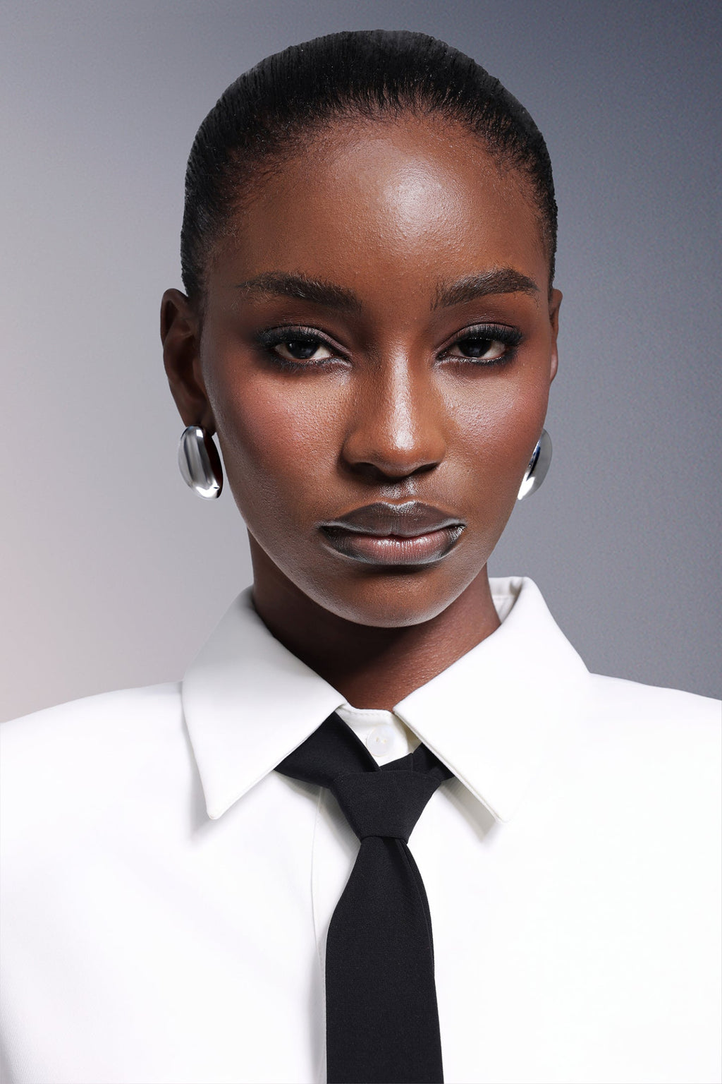 Riza Elips Metal Küpe