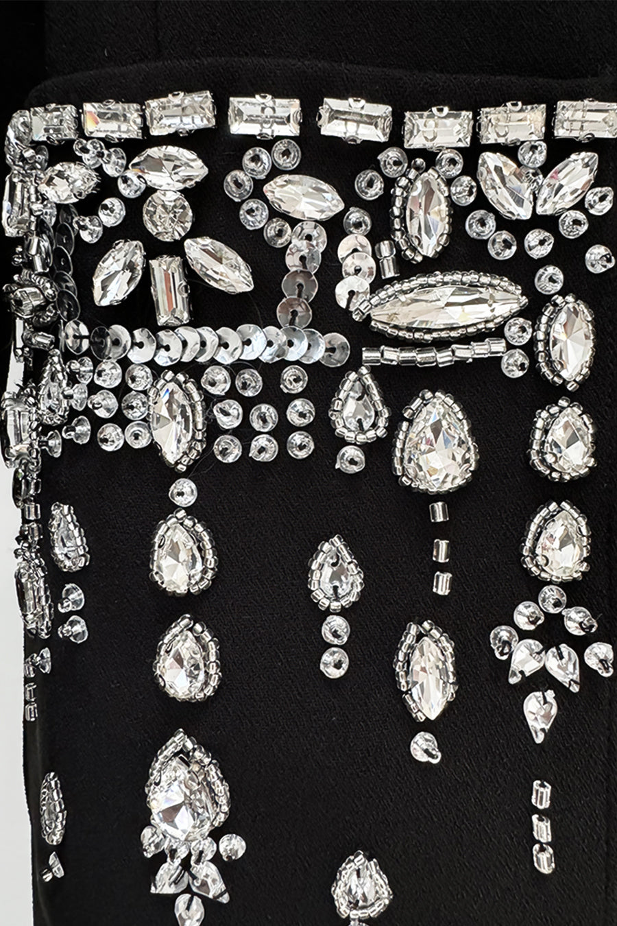 Siyah Uzun Silüet Elbise