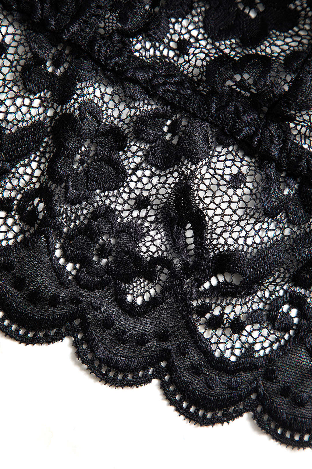 Lace Backless Kesik ve Bağlama Detaylı İç Giyim Garter Seti