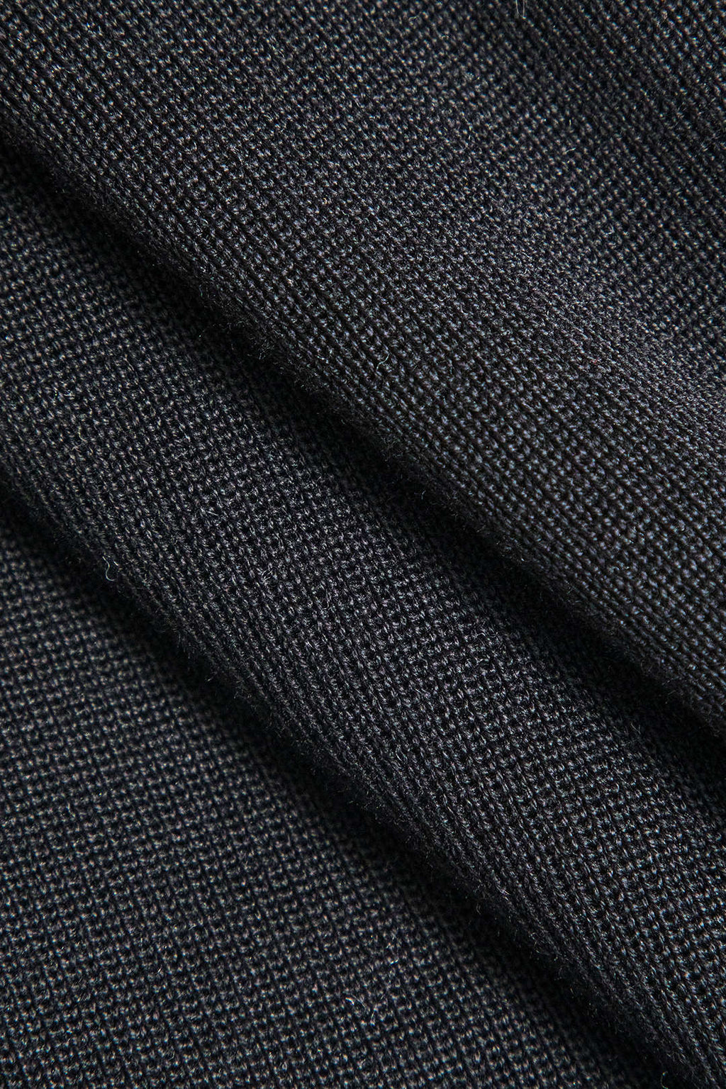 Kontrast Örgü Fiyonklu Arka Plise Mini Elbise