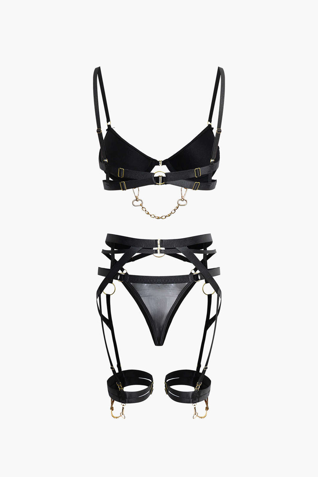 Metal Zincir Jartiyer Takımı