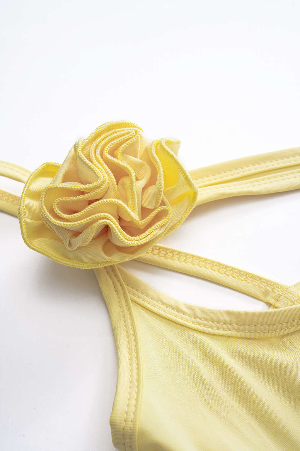 3D Çiçek Kesim Sıfır Kollu Deniz Kızı Maxi Elbise