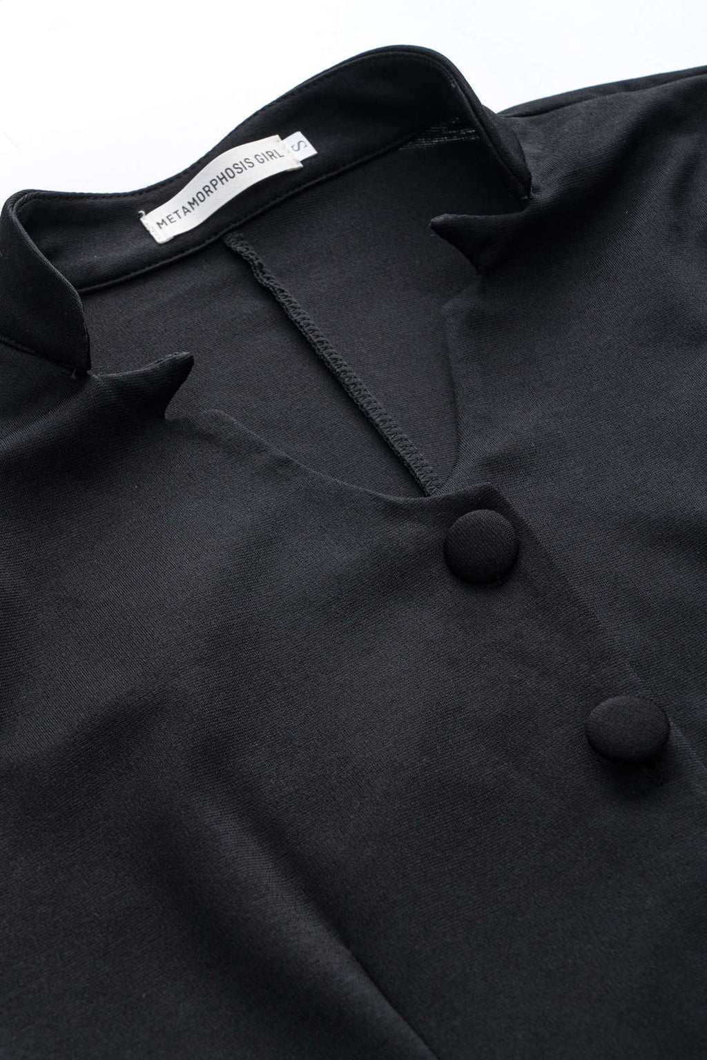 Kontrast Piliseli Düğmeli Cep Uzun Kollu Bluz ve Geniş Paça Pantolon Seti