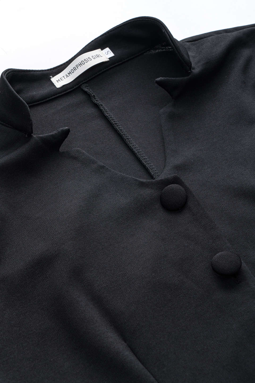 Kontrast Piliseli Düğmeli Cep Uzun Kollu Bluz ve Geniş Paça Pantolon Seti