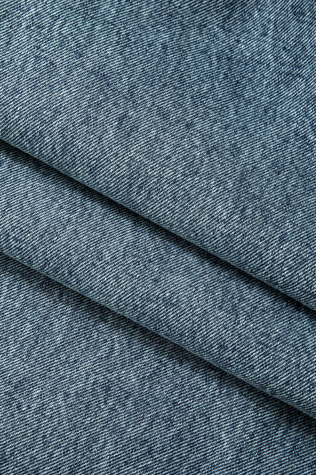 Denim Patchwork Kapaklı Cep İpli Kargo Kot