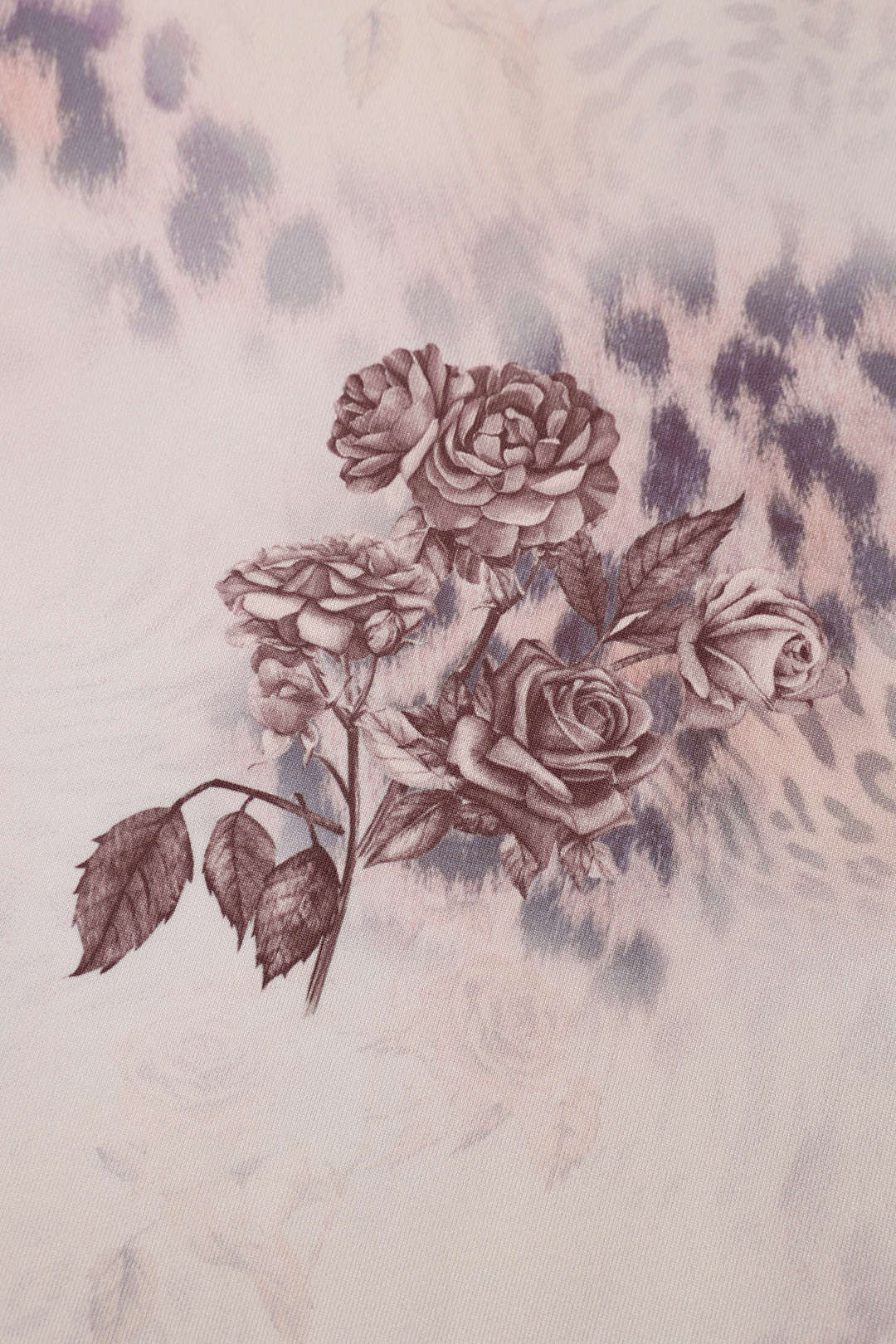 Kaplan Desenli Çiçek Baskılı Bustiyer Kayma Maxi Elbise