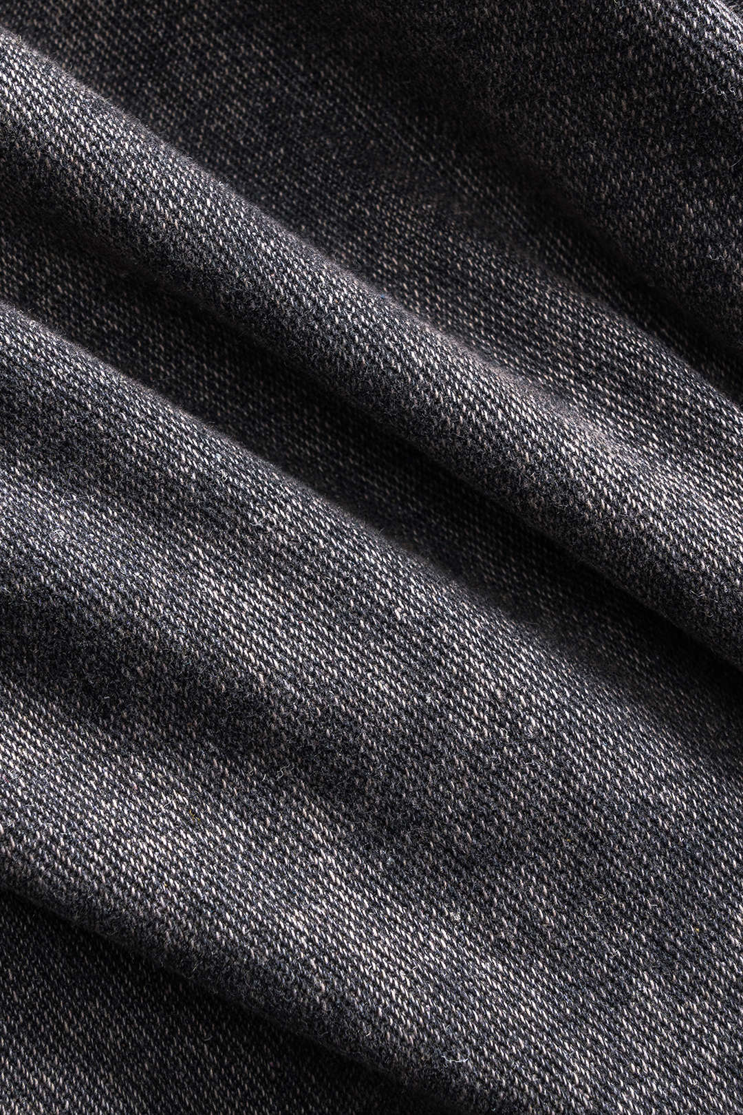 Denim Büzgülü Düğmeli Cep Detaylı Geniş Paça Jean