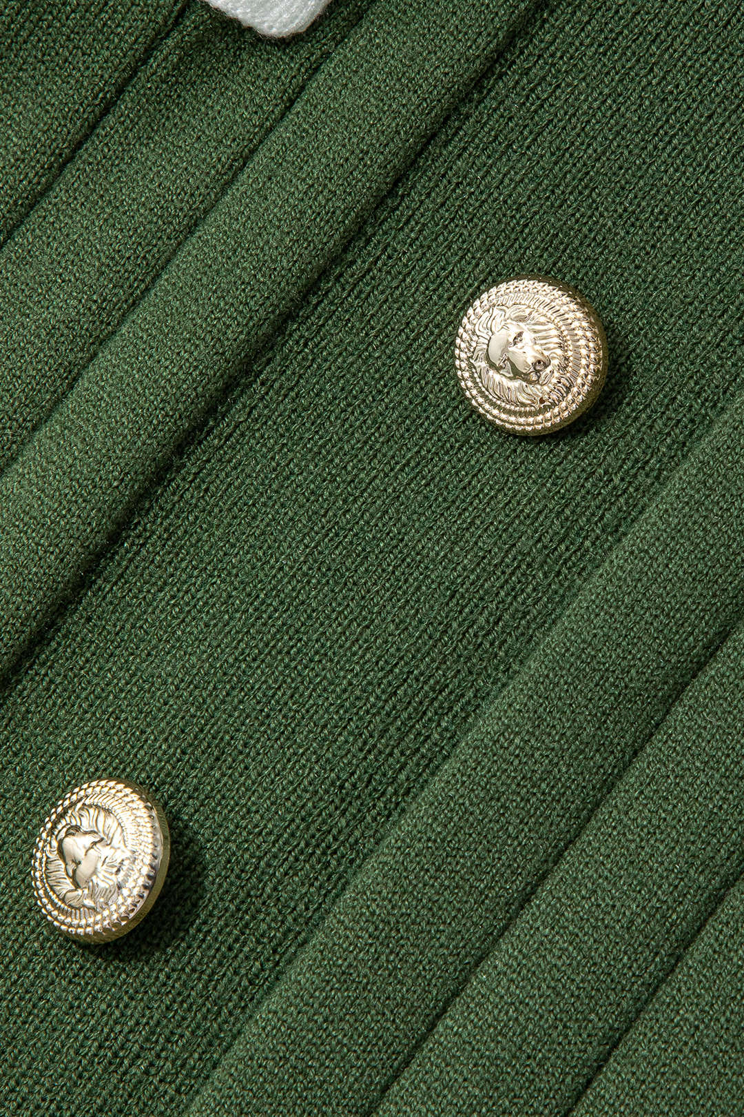 Kanalı Ribanalı V Yaka Midi Elbise