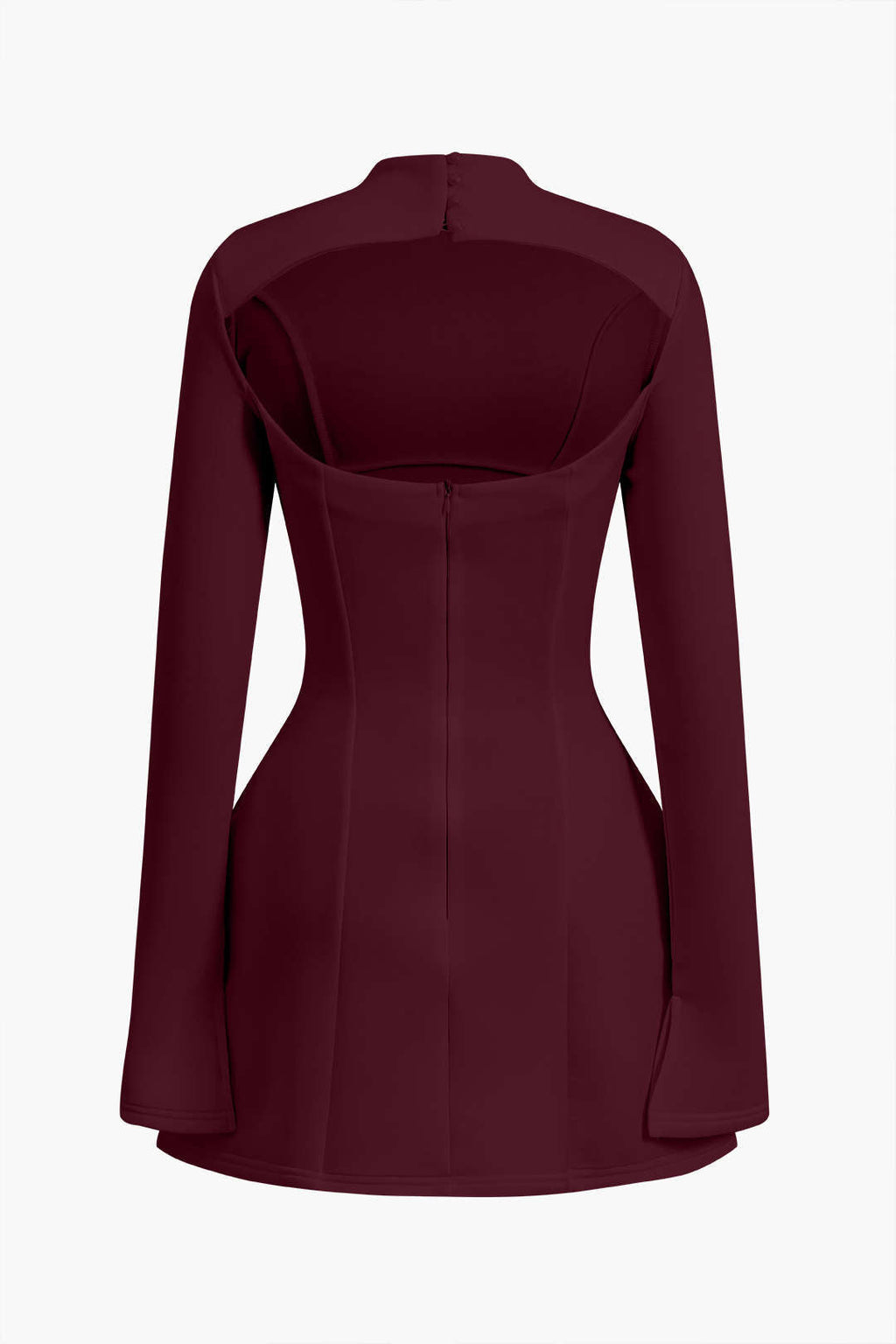 Sırt Dekolteli Mini Elbise