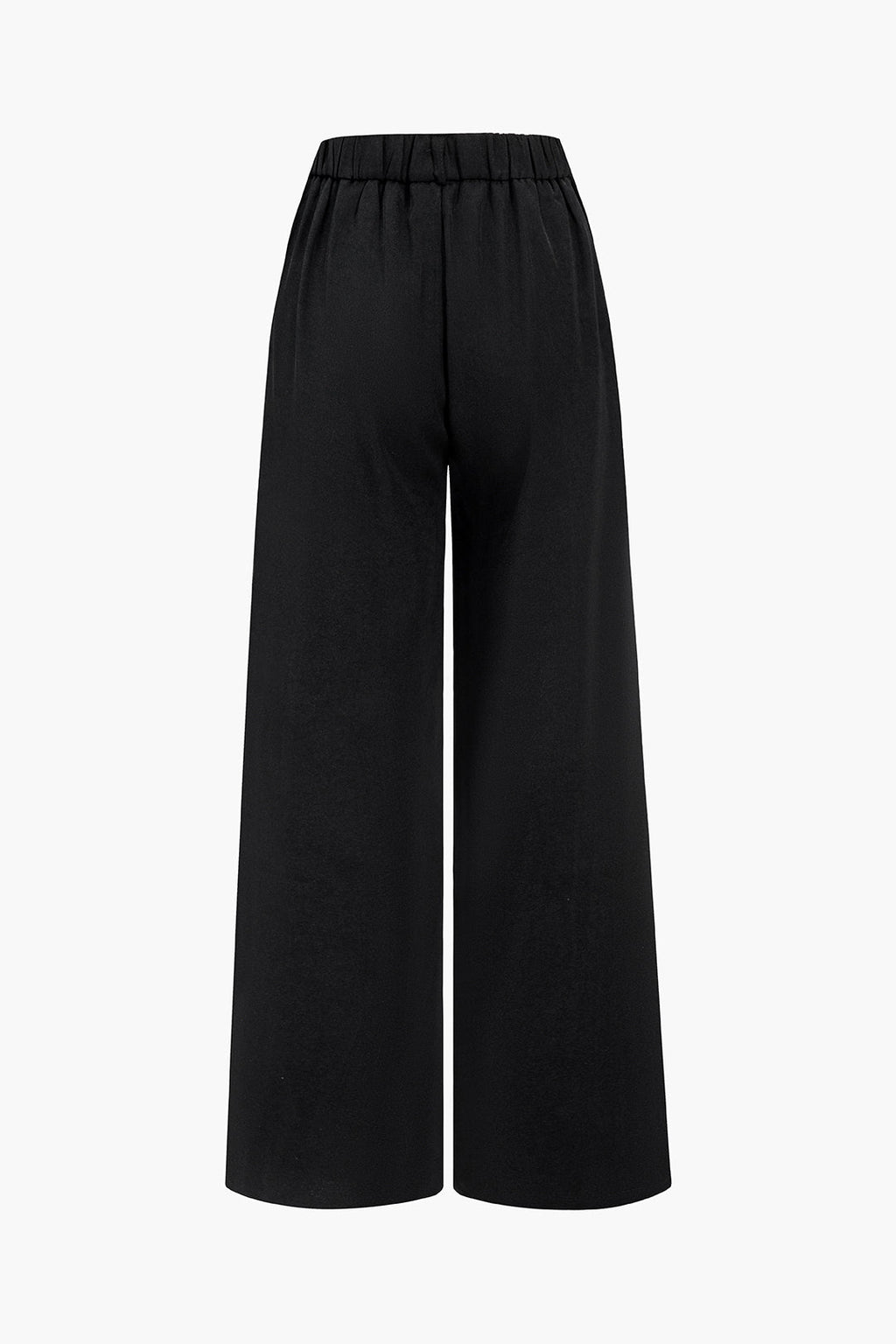 Yüksek Bel Dantelli Pantolon