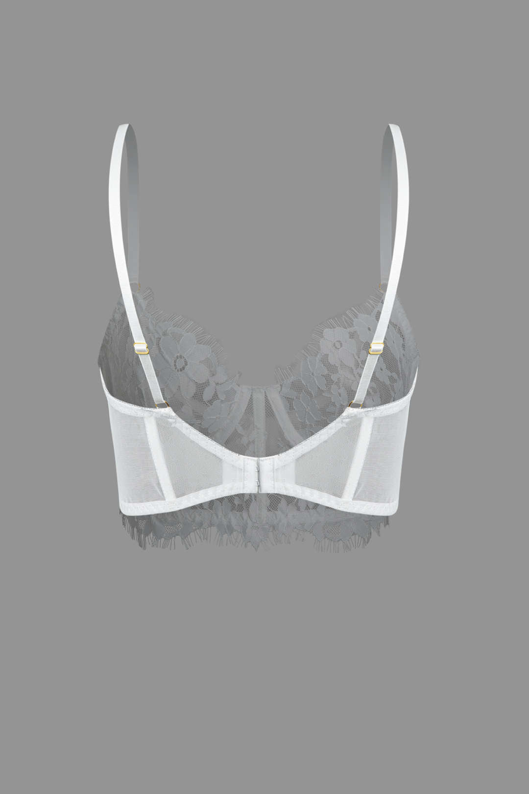 Dantel Büstiyer Cami Üst ve İç Giyim Takımı