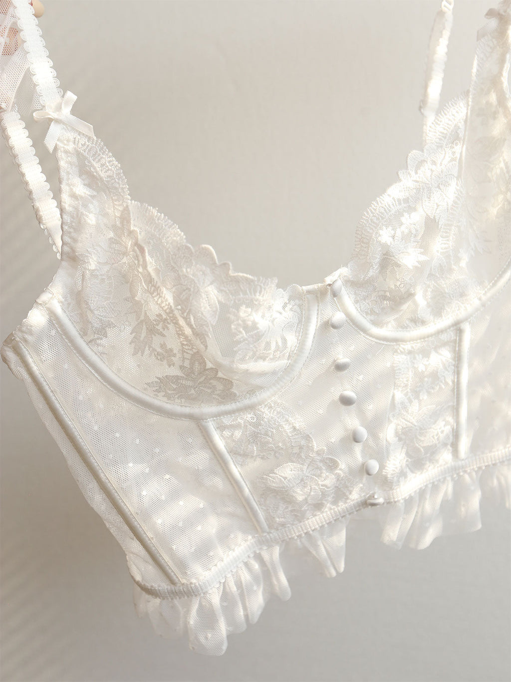 Şeffaf Mesh Kısa Üst