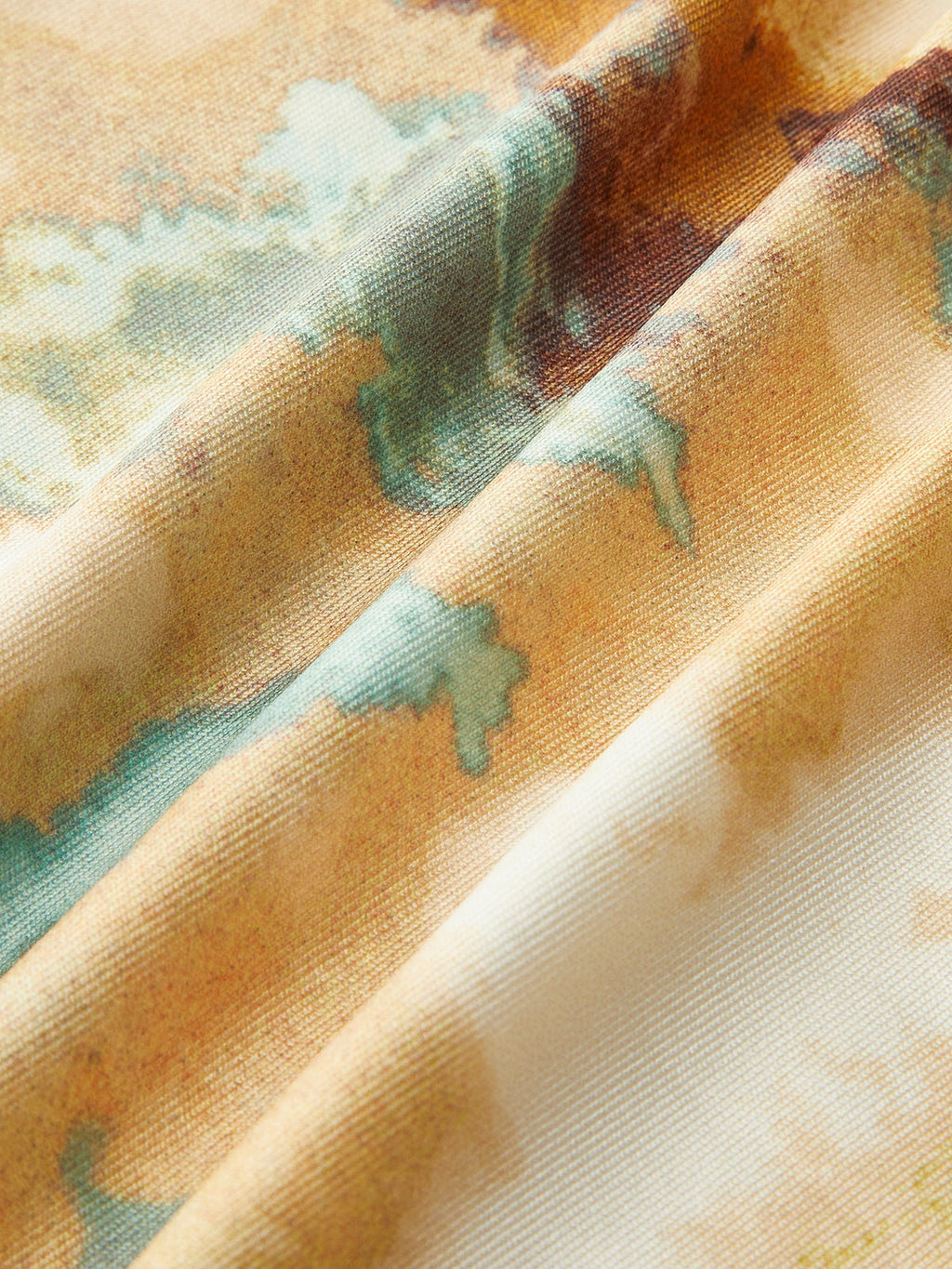 Asimetrik Plise Kesim Yırtmaçlı Cami Elbise