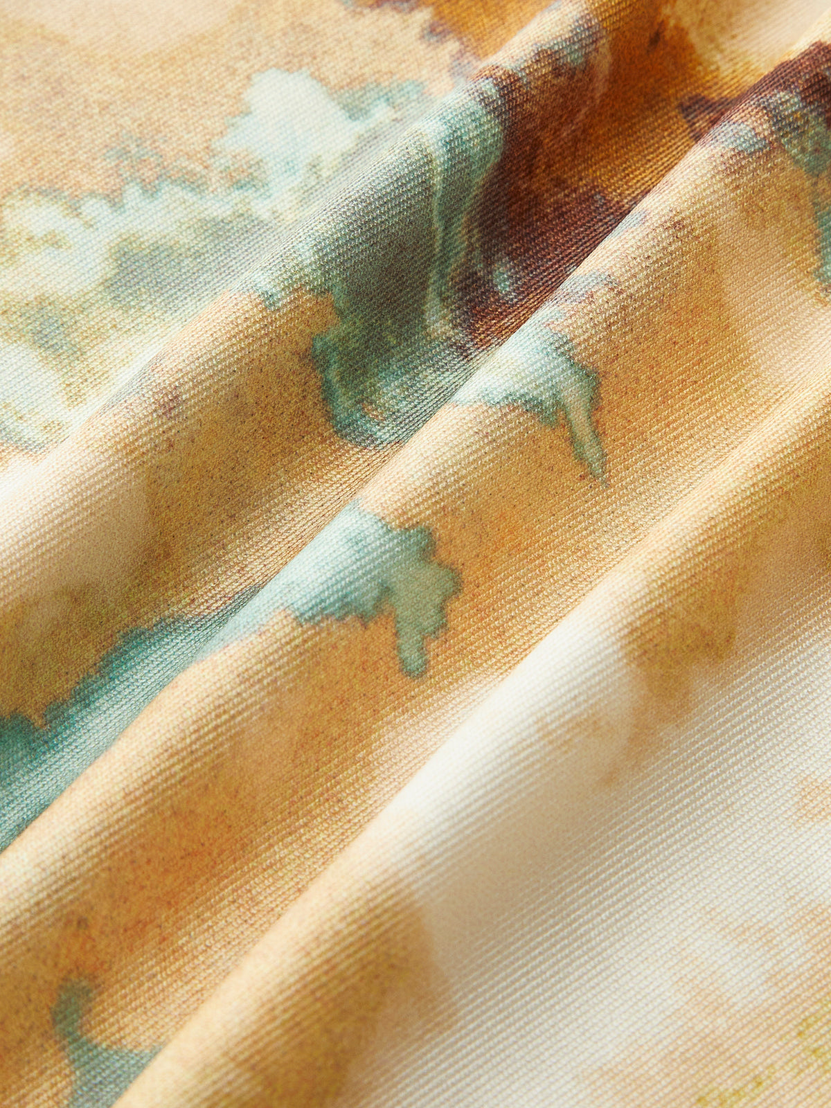 Asimetrik Plise Kesim Yırtmaçlı Cami Elbise