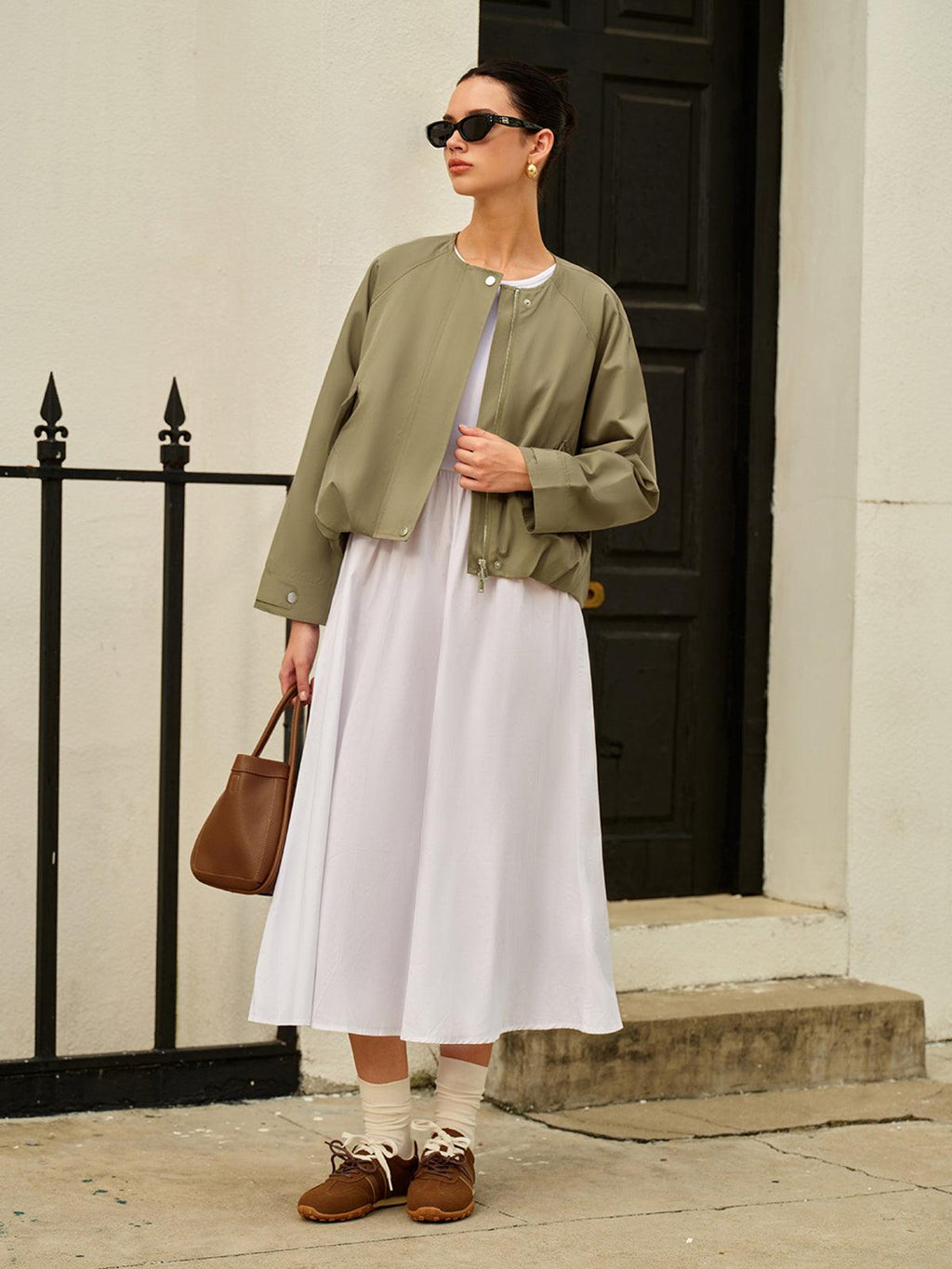 Olive Breeze Lightweight Ceket