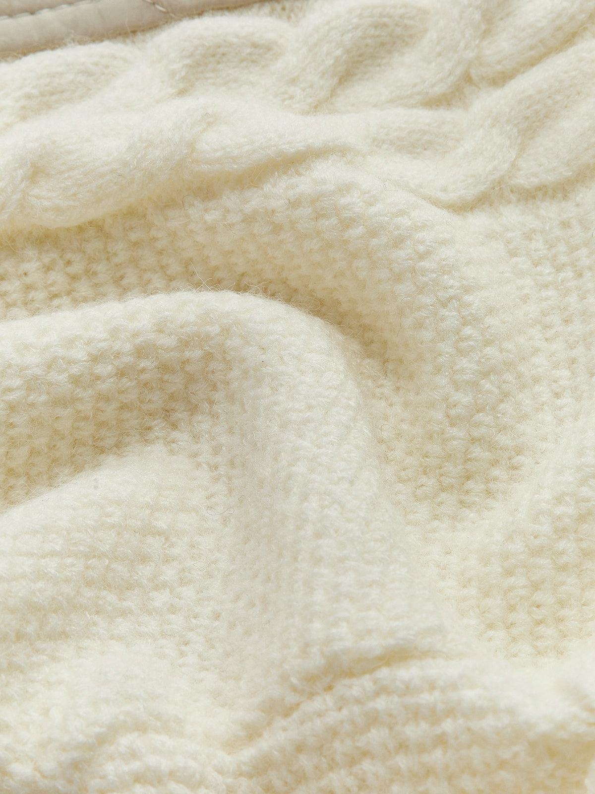 Quilted Harmony Knit Ceket