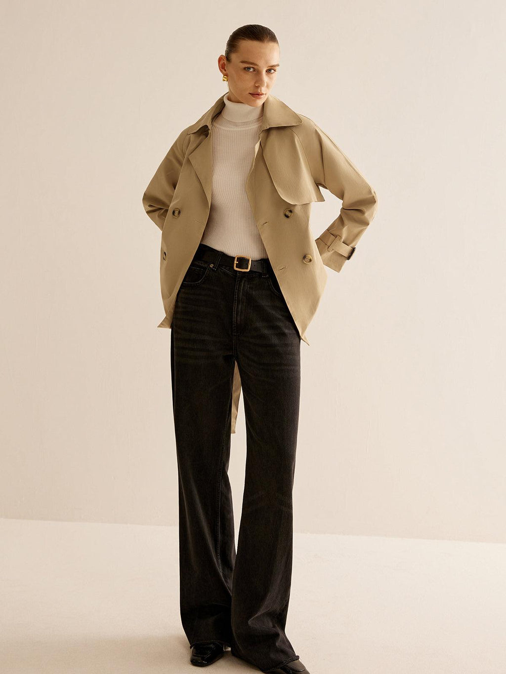 Urban Grace Kısa Trençkot