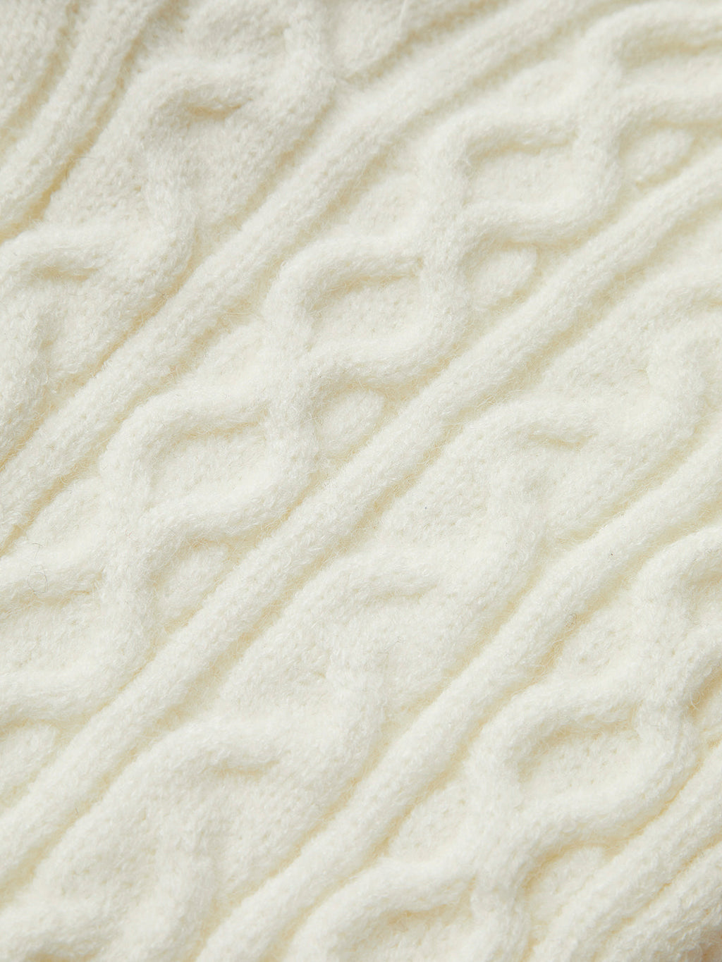 Düğmeli Klipsli Yaka Panelli Örgü Ceket