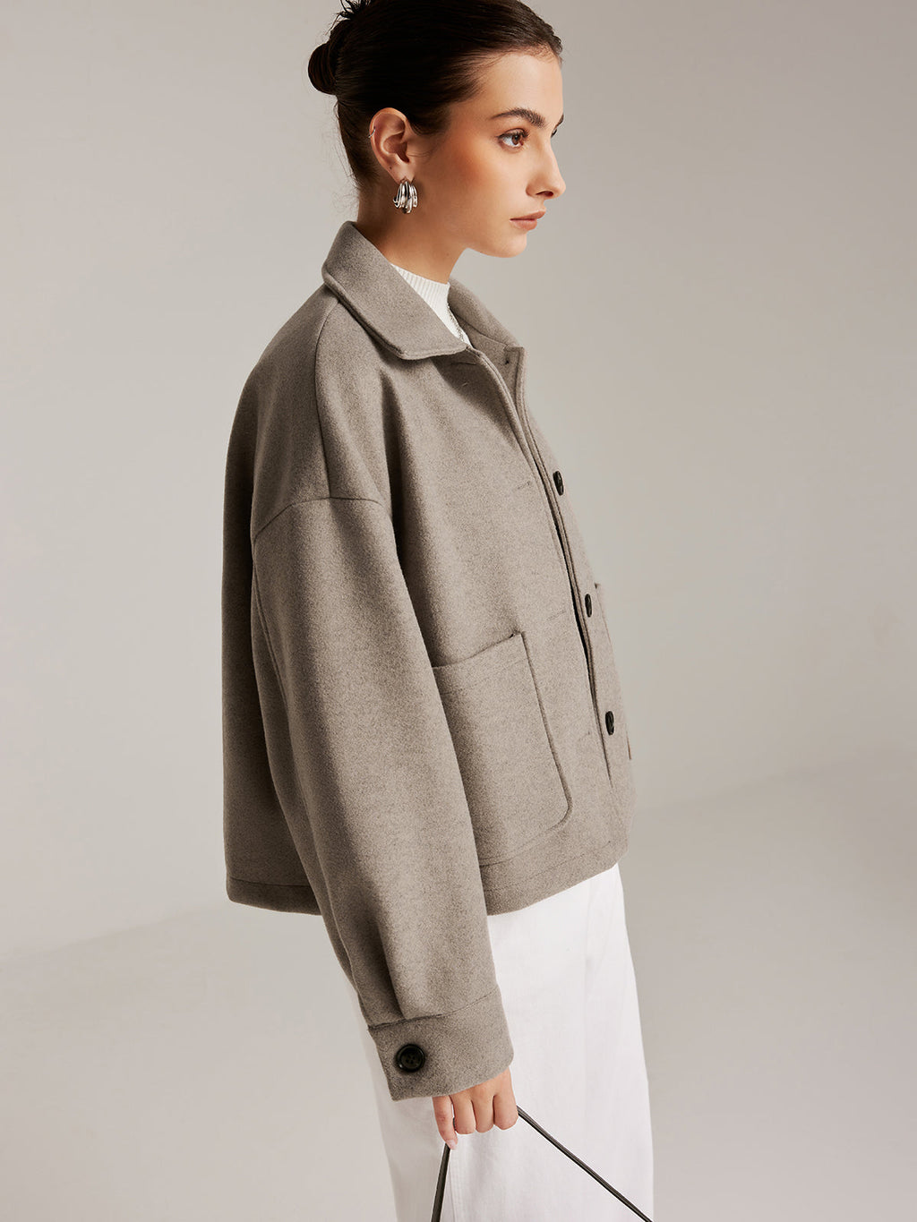 Göğüslü Vardiyalı Polo Ceket