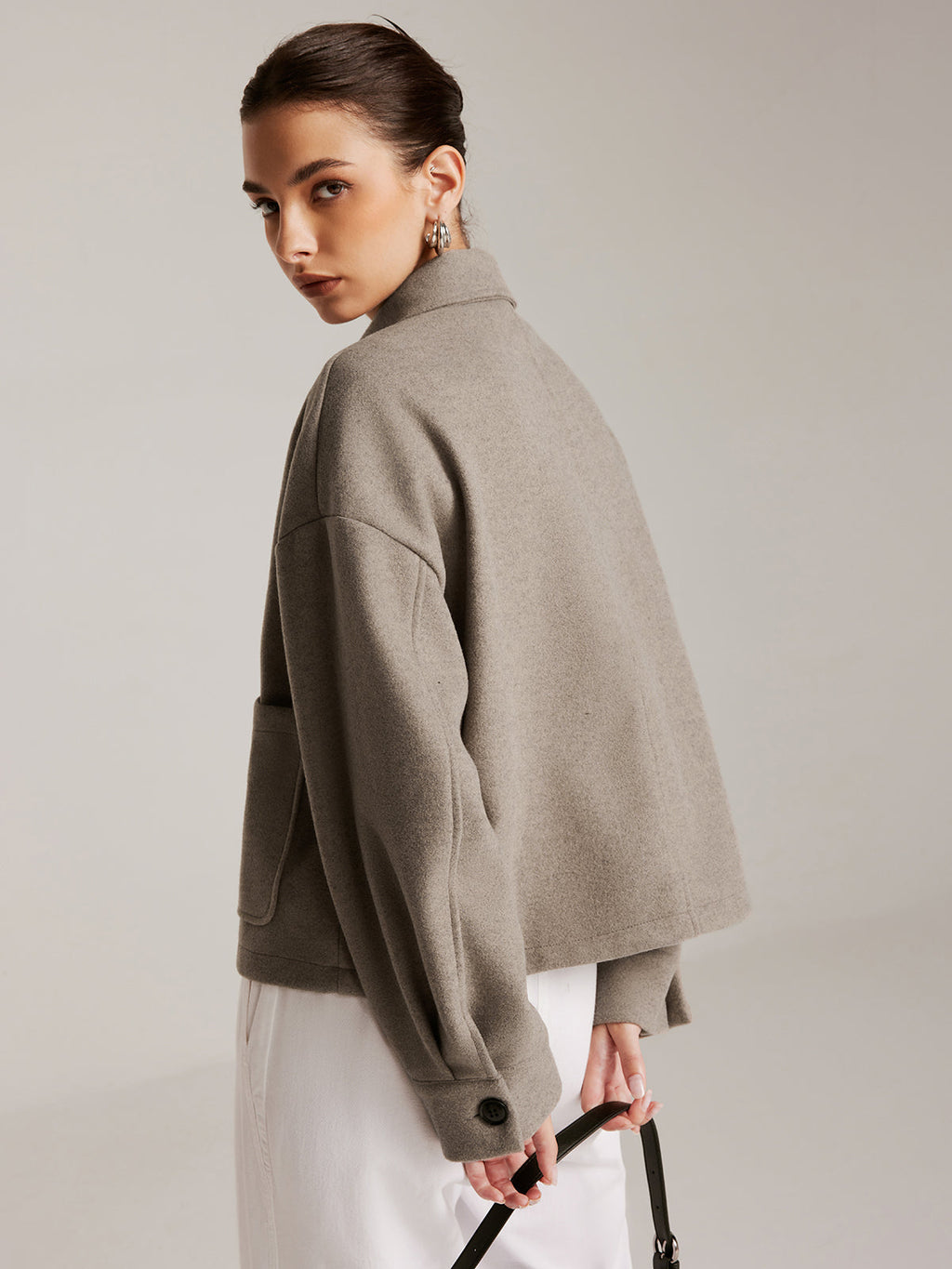 Göğüslü Vardiyalı Polo Ceket