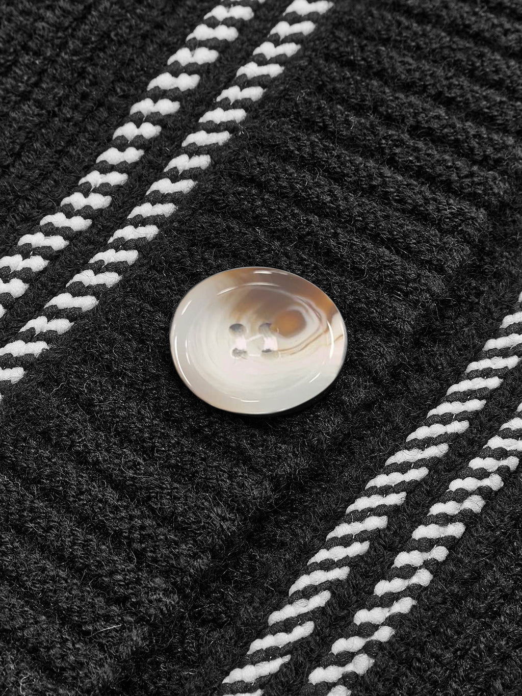 Kontrast Biye Panelli Rahat Hırka