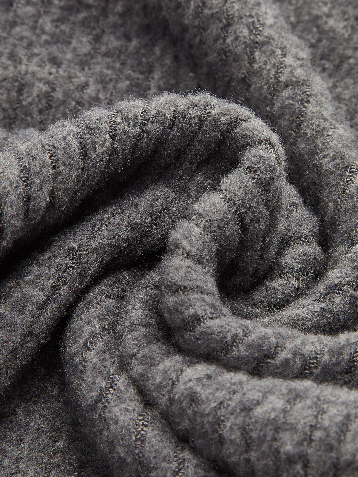 Soğuk Omuz Asimetrik İnce Örgü Üst