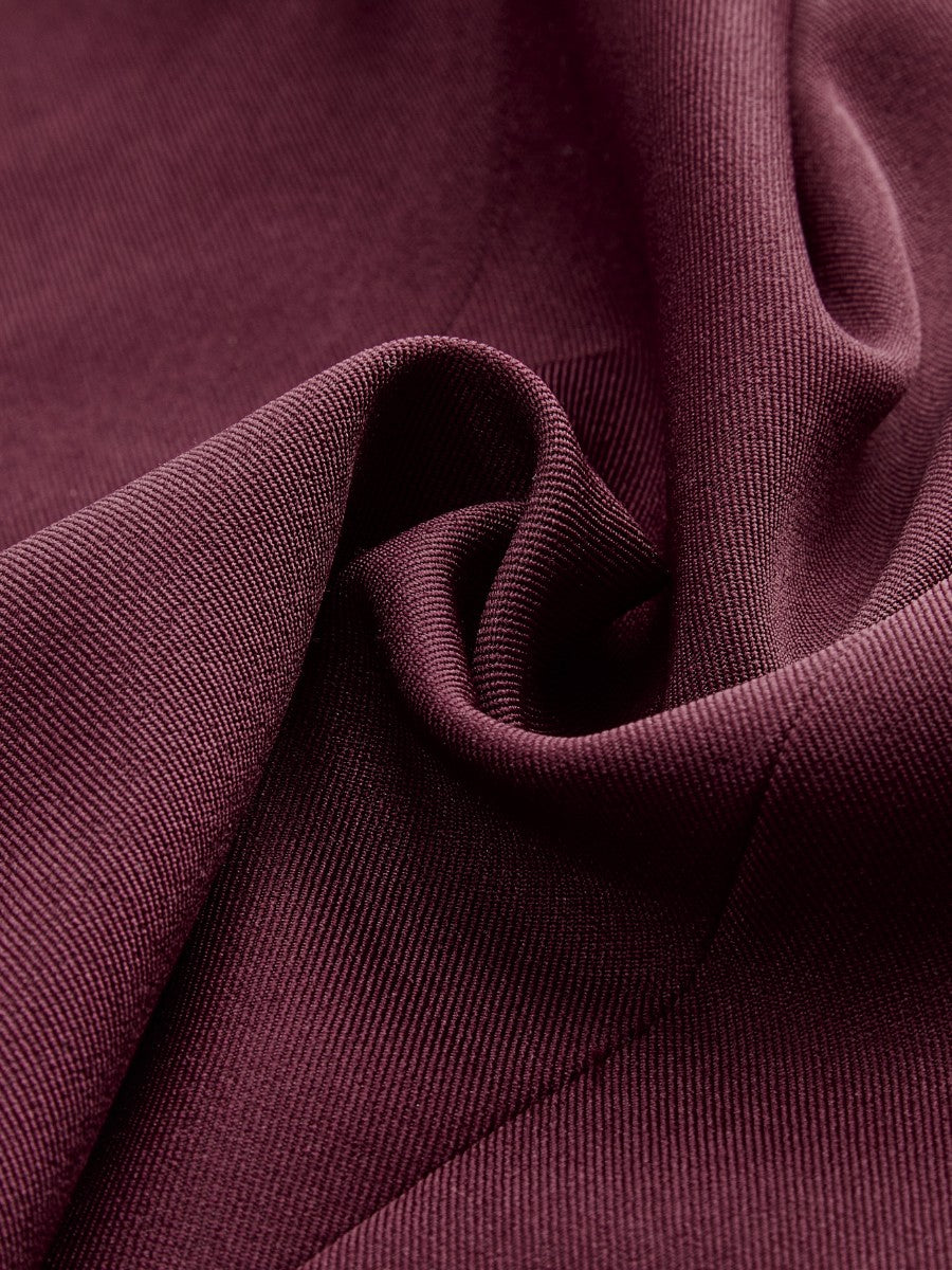 Soğuk Omuz Düğmeli Yırtmaçlı Üst