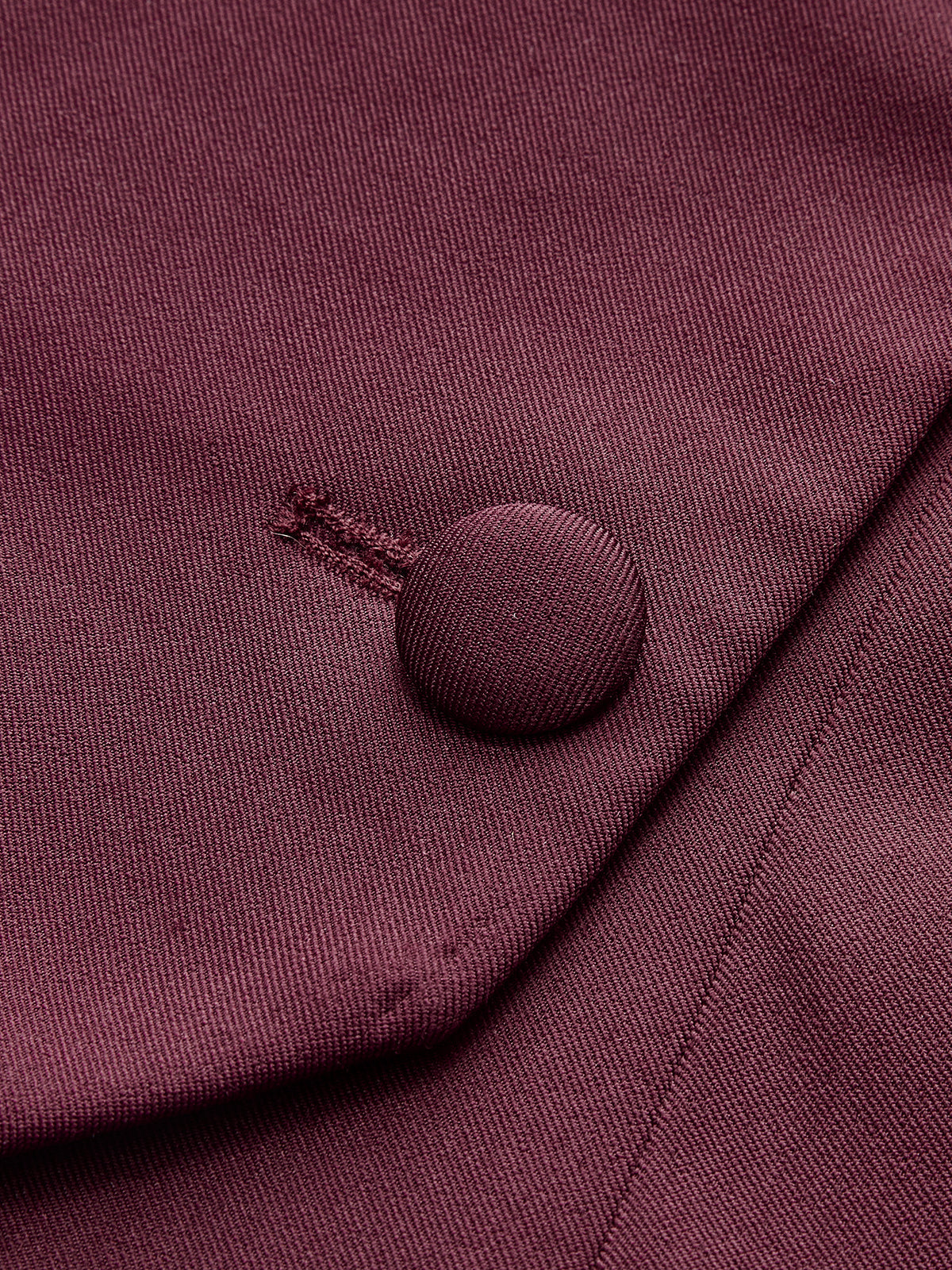 Soğuk Omuz Düğmeli Yırtmaçlı Üst