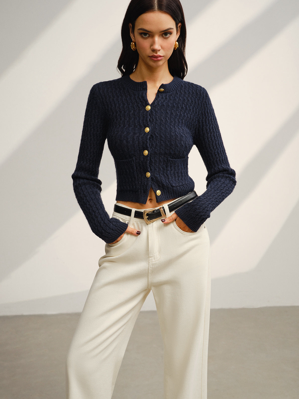 Düğmeli Minyon Hırka