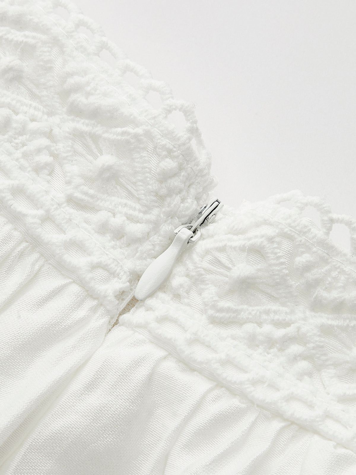 Şirin Dantel Kenarlı Katmanlı Etek