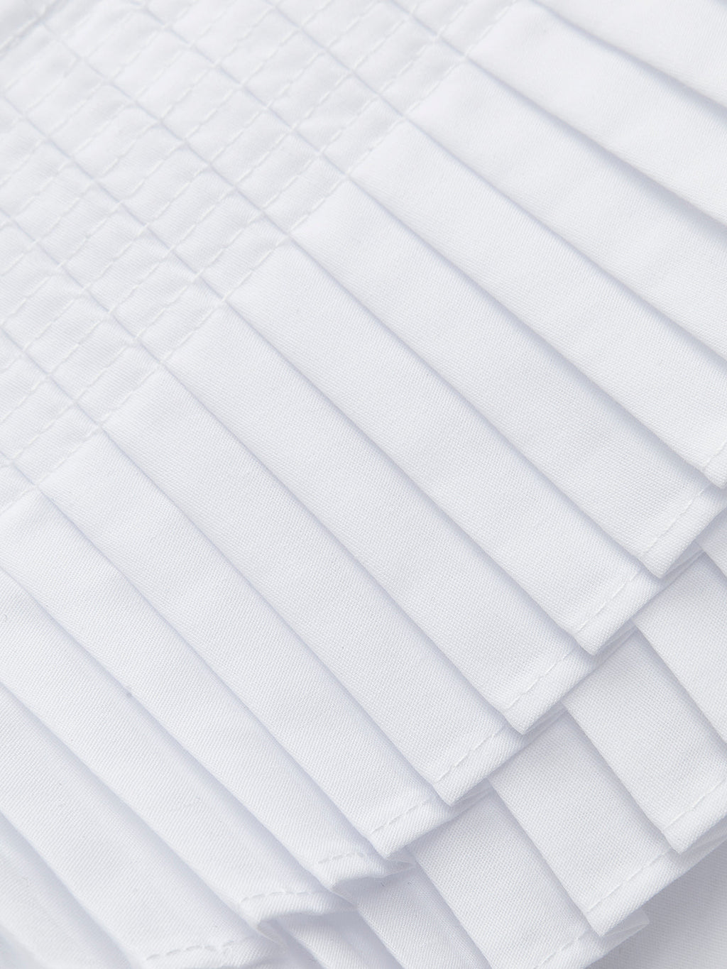 Şık Fırfırlı V Yaka Üst, Şık Düğme Detaylarıyla