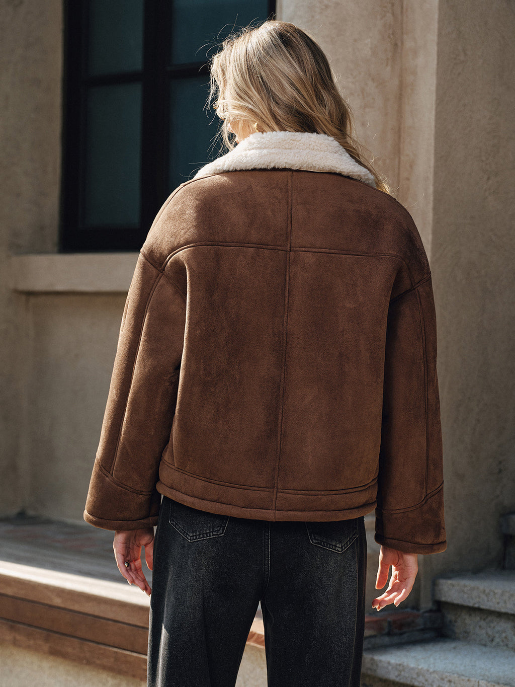 Polar İç Astarlı Lapel Kaban