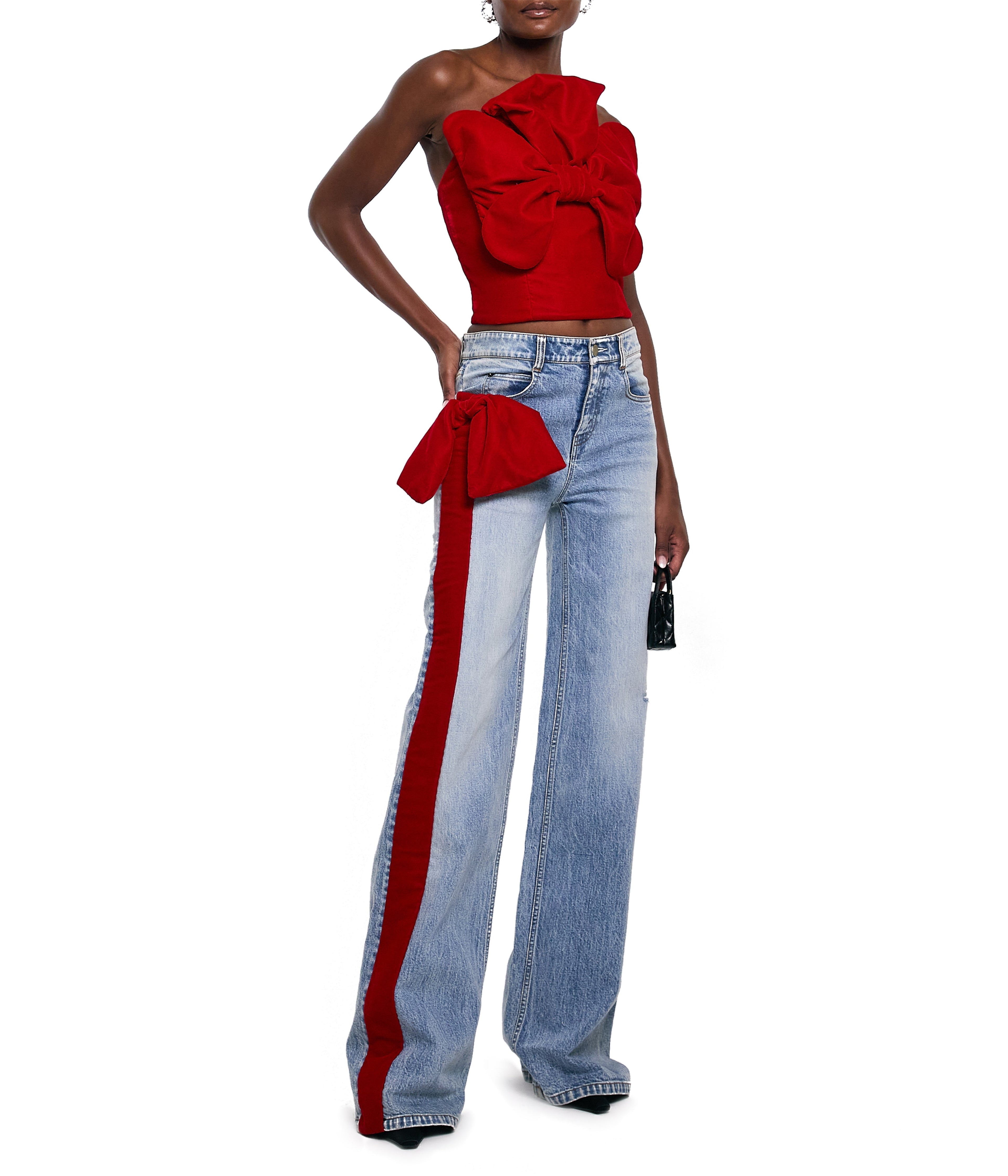 Fiyonk Detaylı Jean