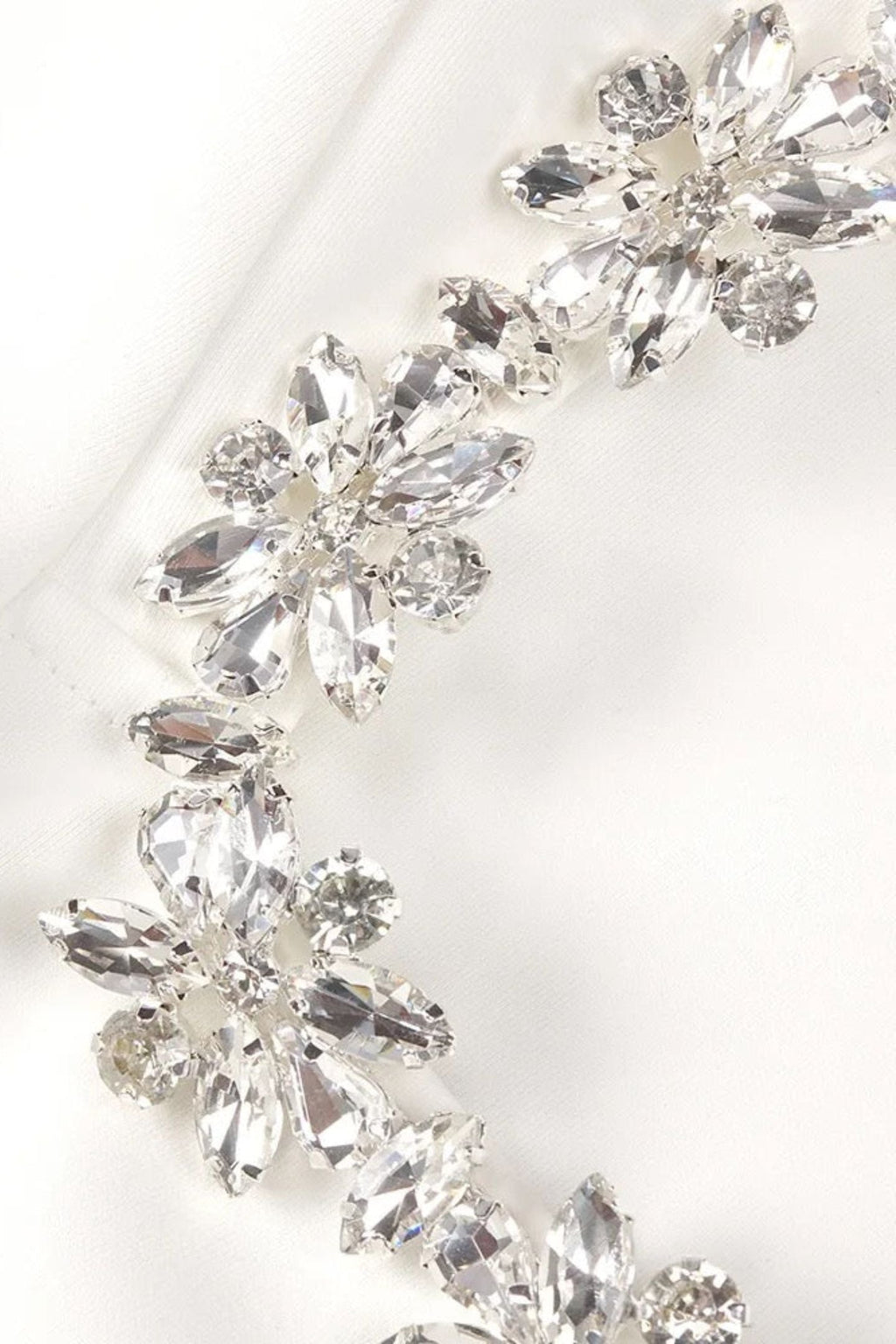 Alexia Kare Yaka Taşlı Mini Elbise